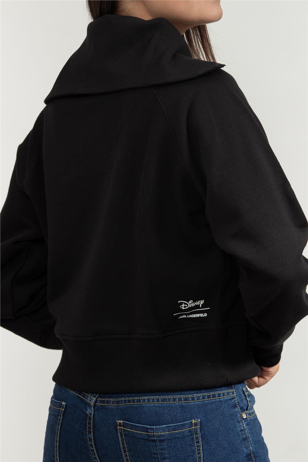 Karl Lagerfeld Kadın Fermuarlı Sweatshirt