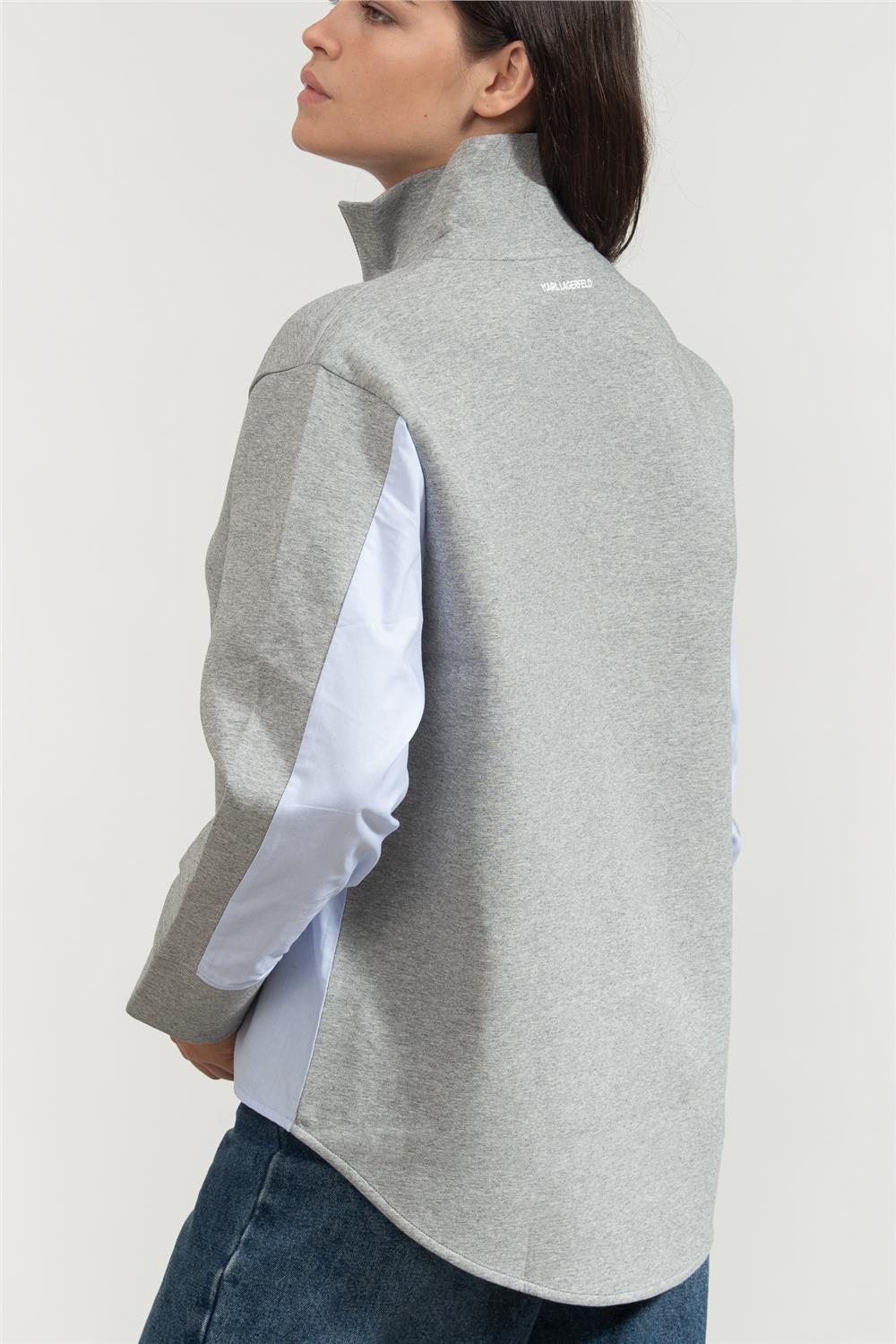 Karl Lagerfeld Kadın Fermuarlı Sweatshirt