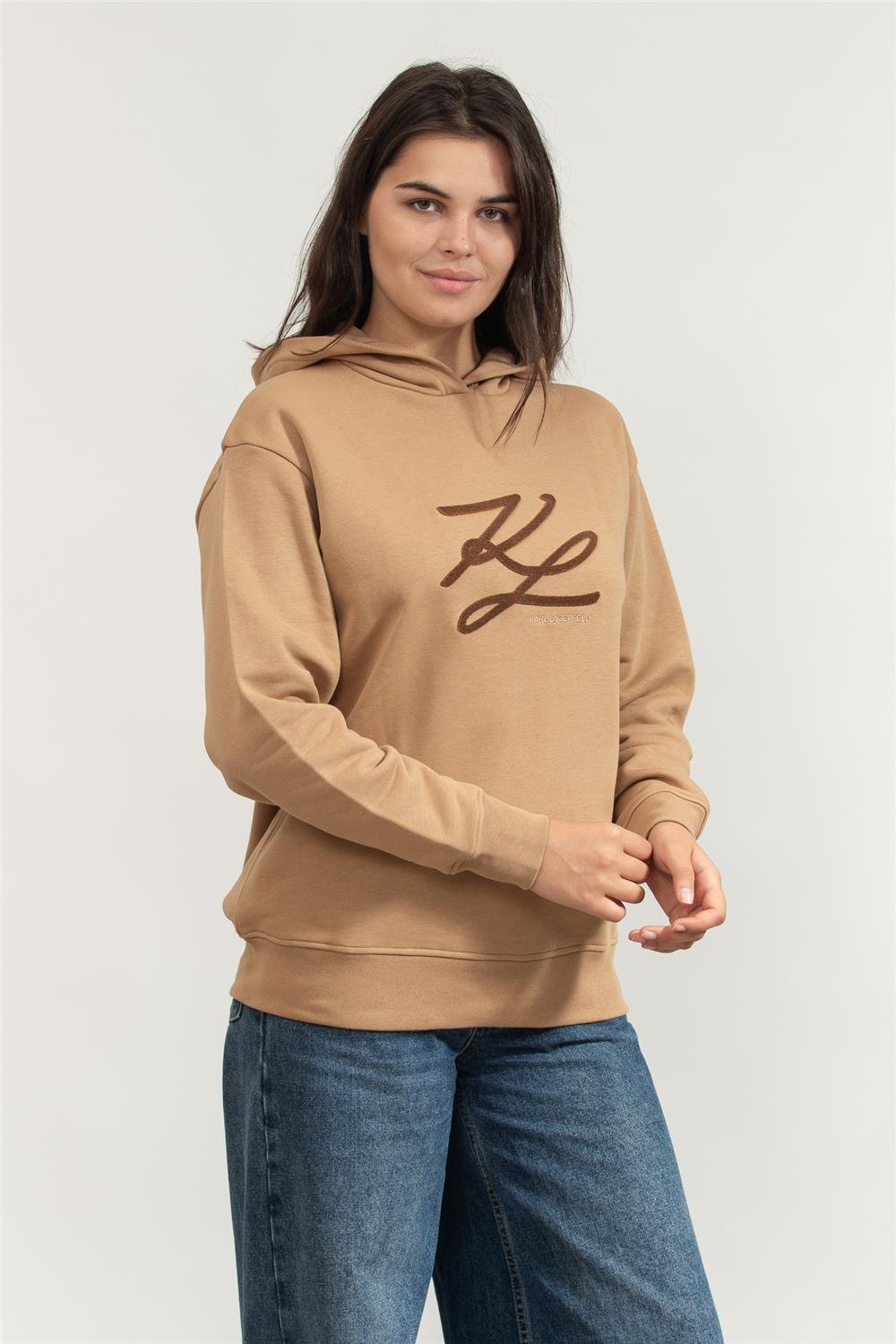 Karl Lagerfeld Kadın Kapüşonlu Sweatshirt