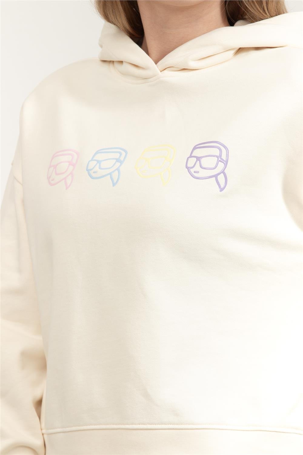 Karl Lagerfeld Kadın Kapüşonlu Sweatshirt