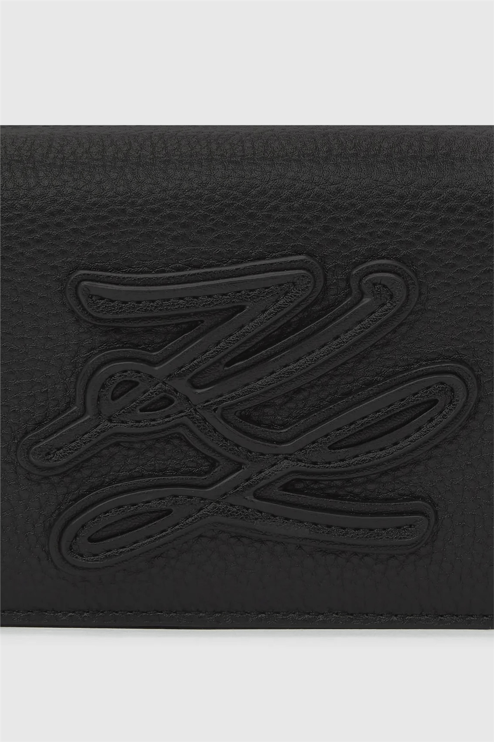 Karl Lagerfeld K/Autograph Patch Mini Flap Cb Kadın Mini Omuz Çantası Siyah