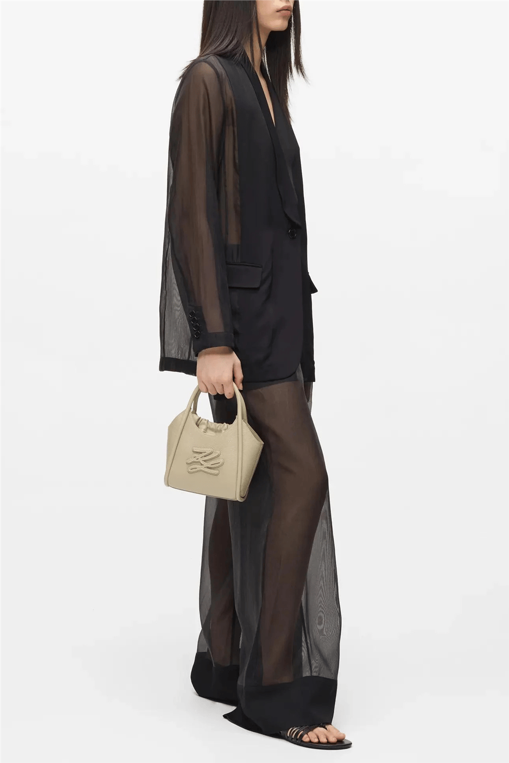 Karl Lagerfeld K/Autograph Patch Mini Tote Kadın Mini Omuz Çantası Çok Renkli