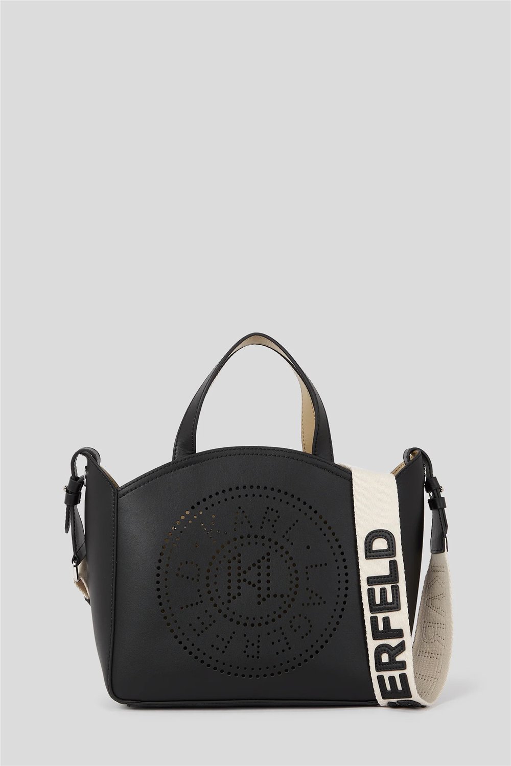 Karl Lagerfeld K/Circle Sm Kadın Mini Omuz Çantası Siyah