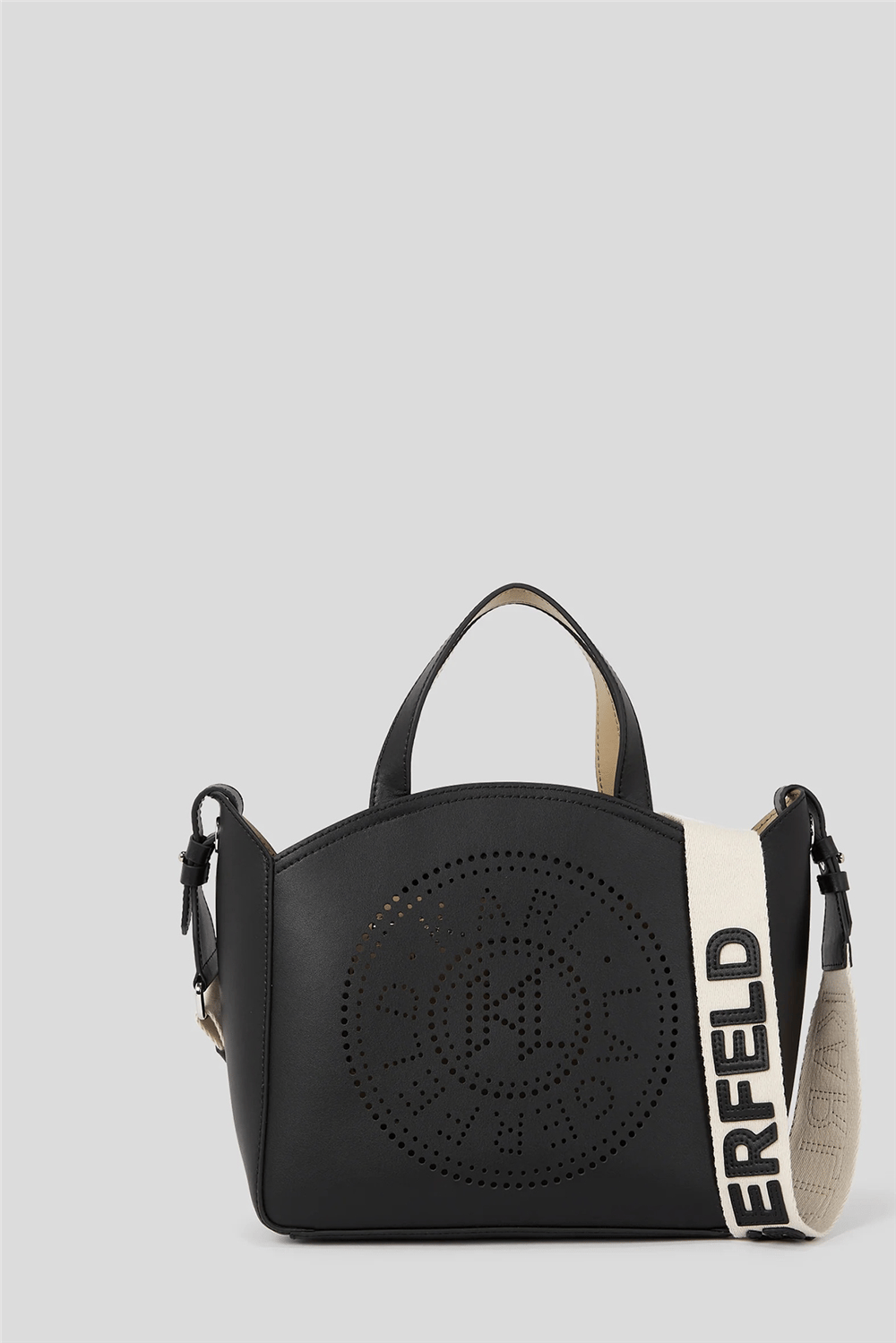 Karl Lagerfeld K/Circle Sm Kadın Mini Omuz Çantası Siyah