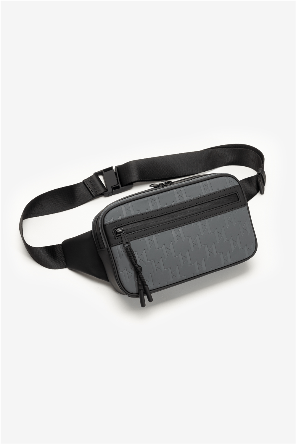 Karl Lagerfeld K/Monogram Weatherproof Erkek Reporter Çanta