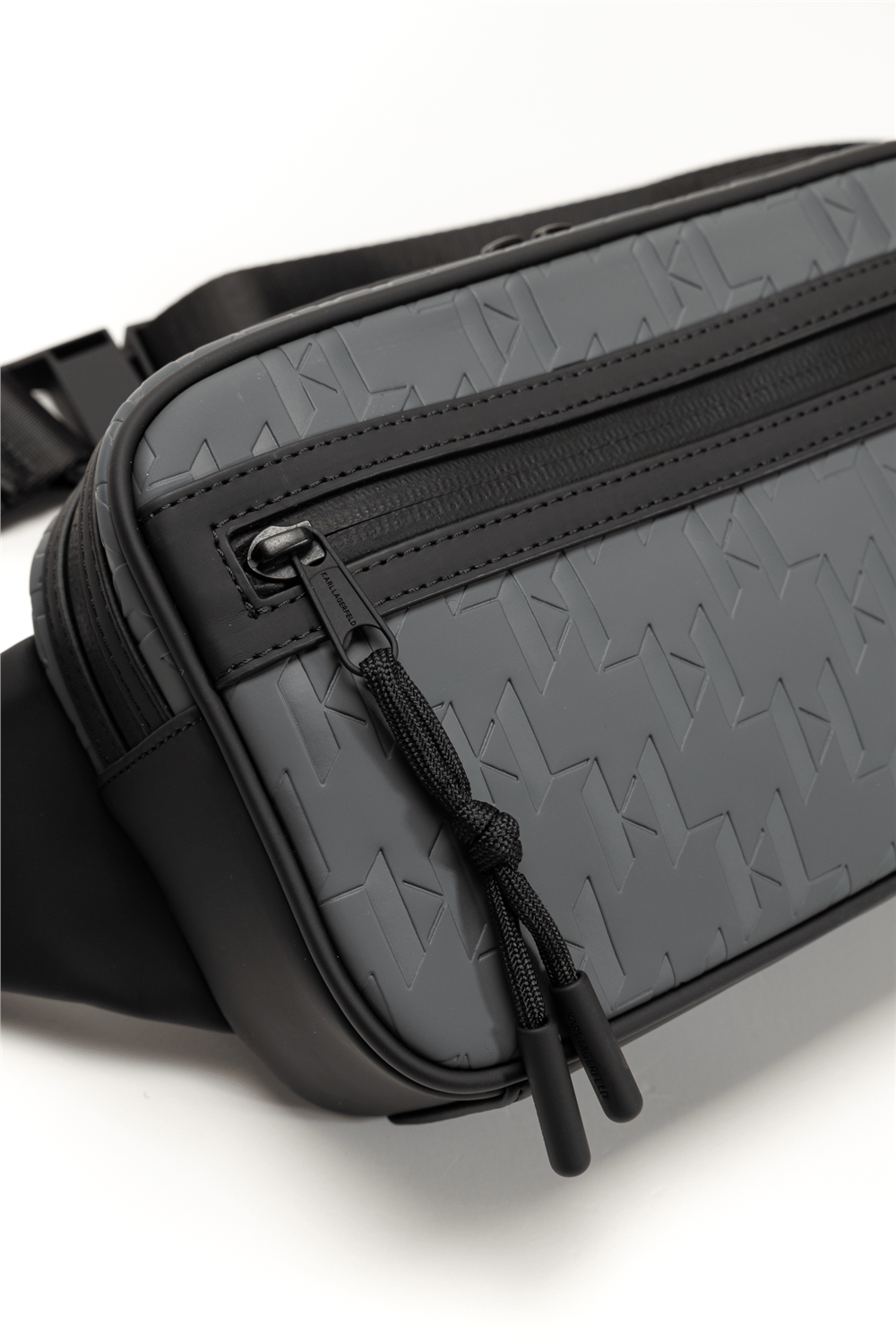Karl Lagerfeld K/Monogram Weatherproof Erkek Reporter Çanta