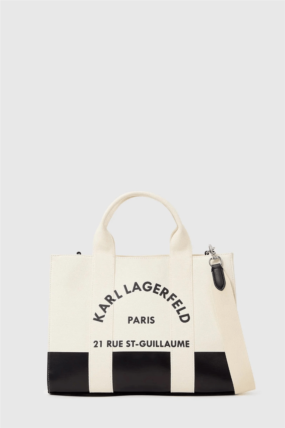 Karl Lagerfeld K/Rsg Square Md Tote Col. Blk Kadın Omuz Çantası Siyah