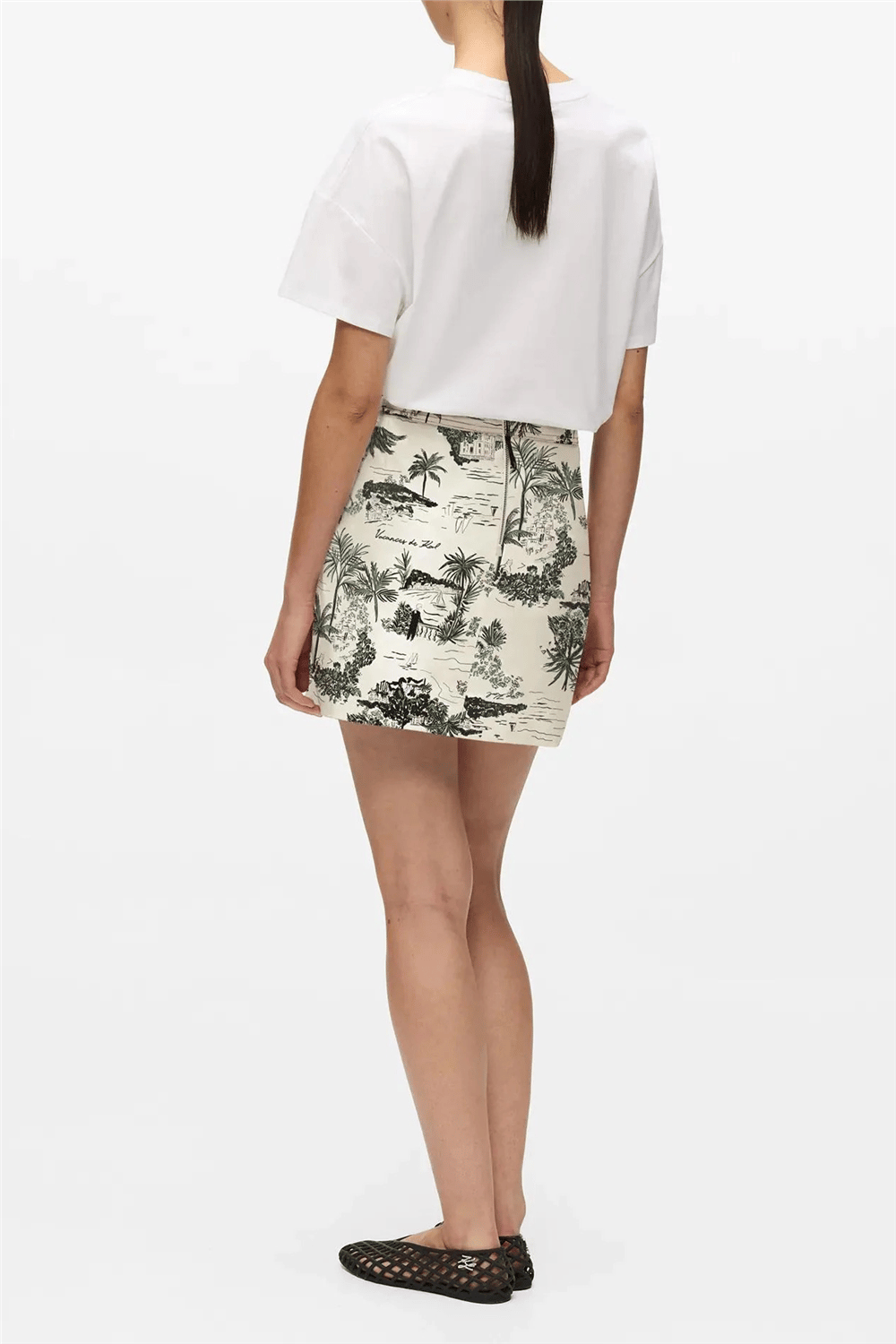 Karl Lagerfeld Printed Skirt Kadın Etek