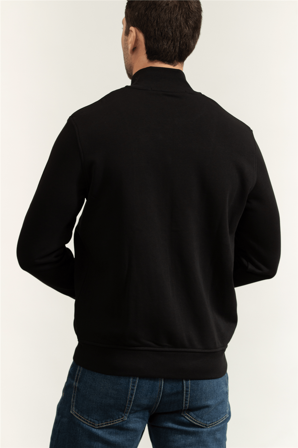 Karl Lagerfeld Sweat Zip Jacket Erkek Fermuarlı Sweatshirt
