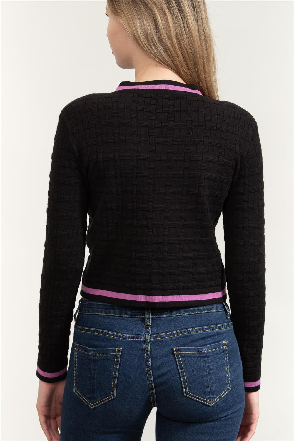 Karl Lagerfeld Textured Classic  Kadın Hırka