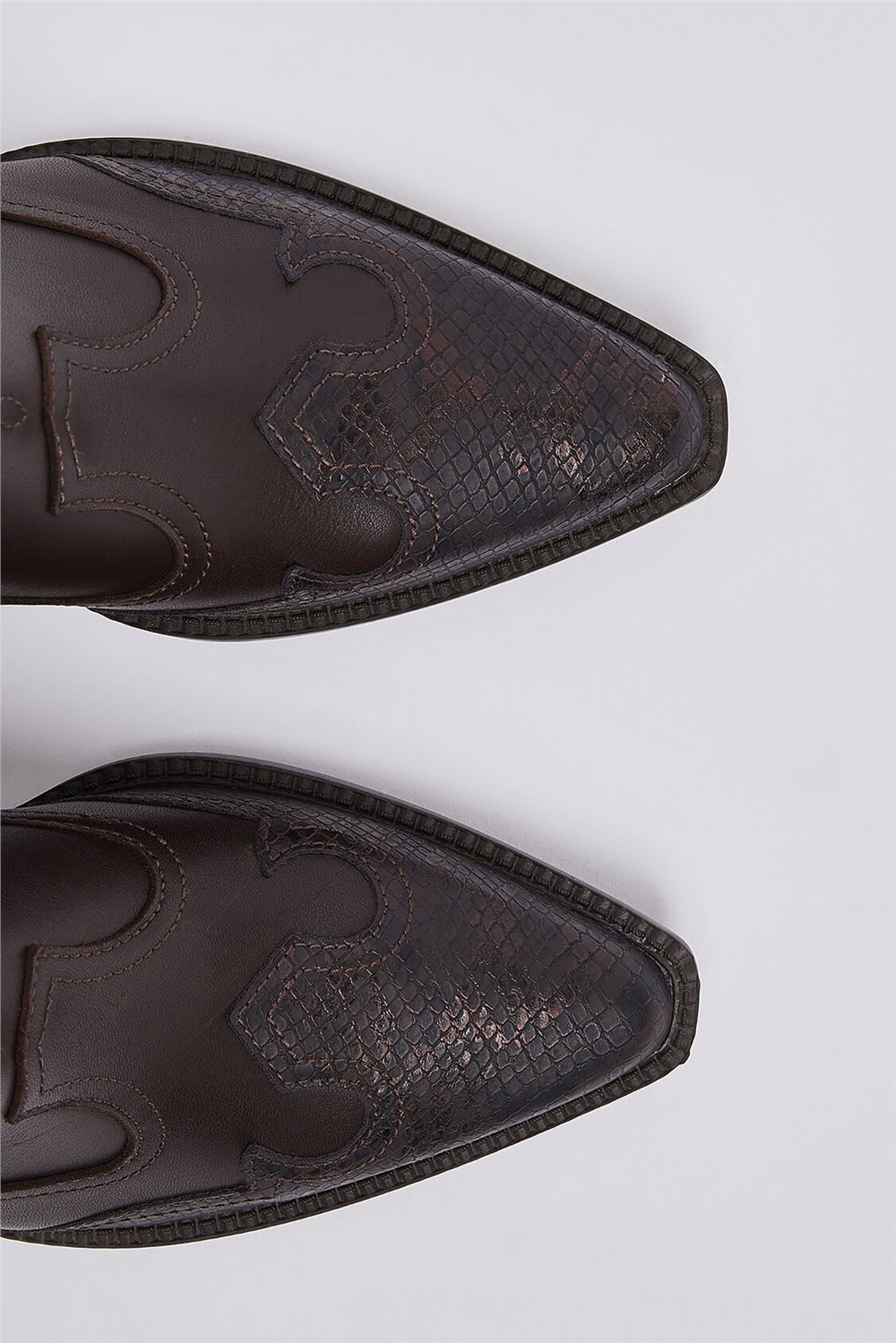 Liu Jo Austin 04 - Ankle Boot Calf Leather/Printed Moka Kadın Bot