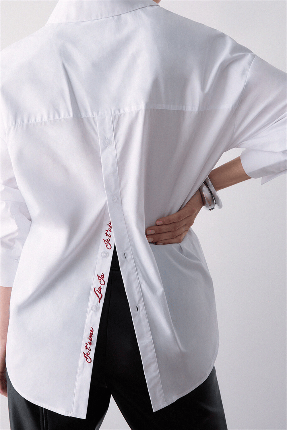 Liu Jo Camicia Ts M/L Kadın Gömlek Beyaz