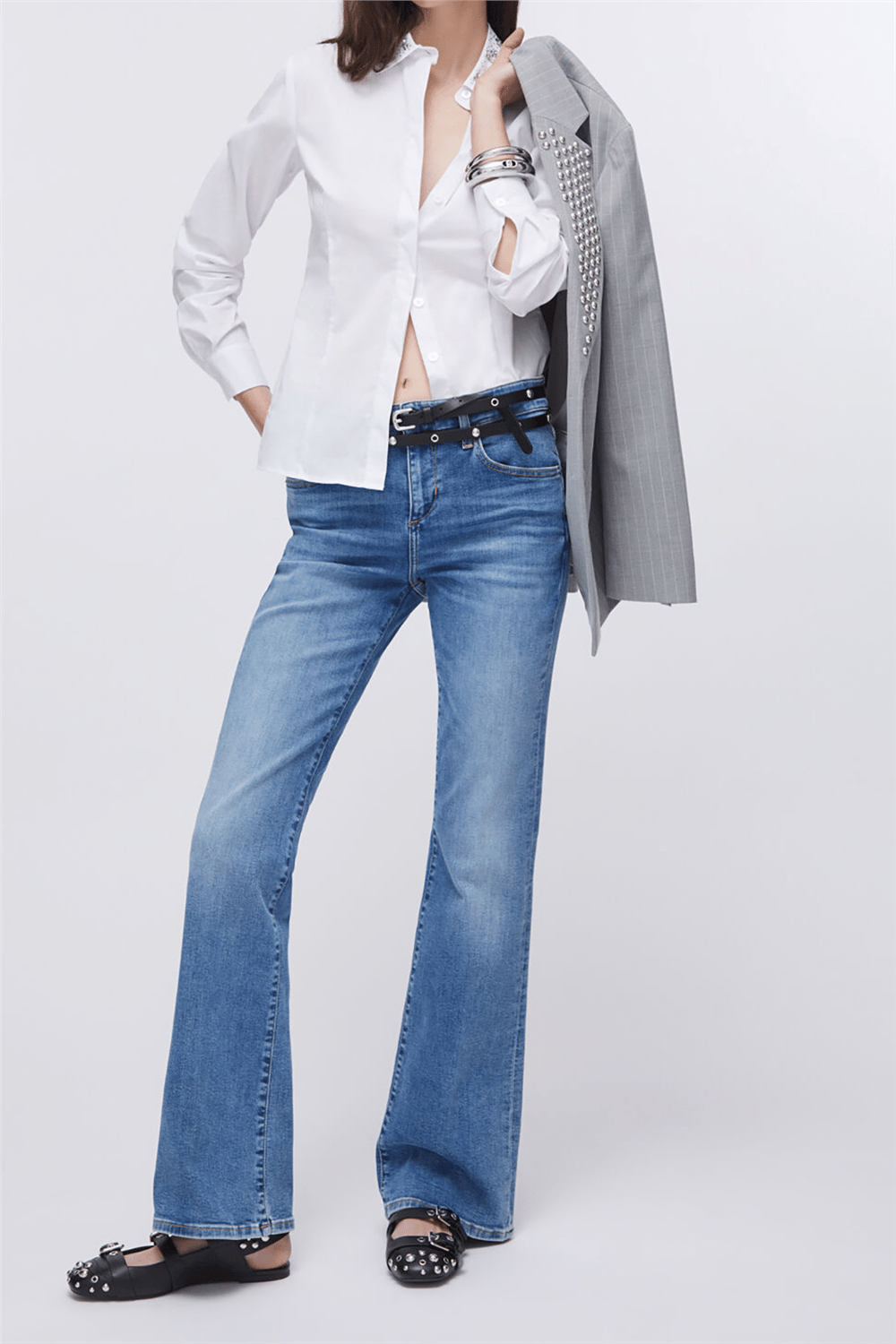 Liu Jo Camicia Ts M/L Kadın Gömlek Beyaz