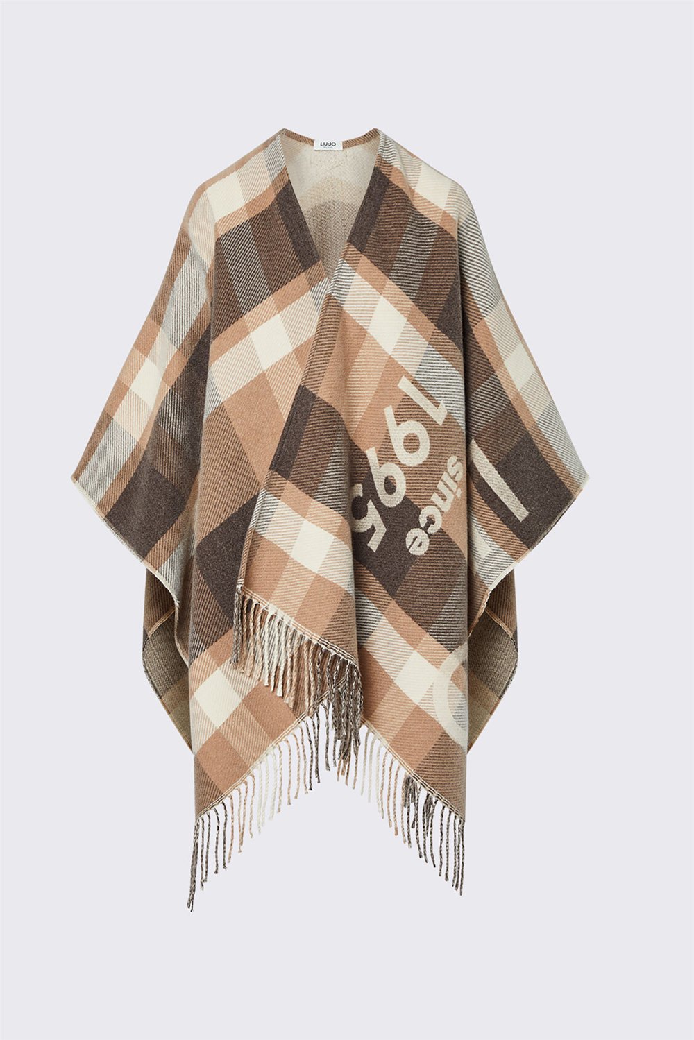 Liu Jo Cappa/Poncho Tessut3 Kadın Panço Çok Renkli