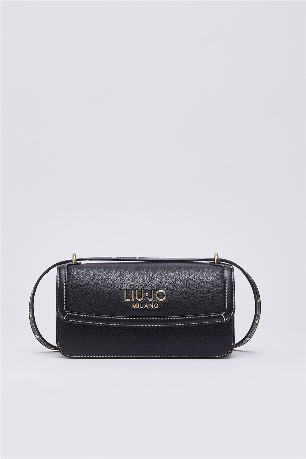 Liu Jo Ecs Crossbody East/West Kadın Mini Omuz Çantası Siyah
