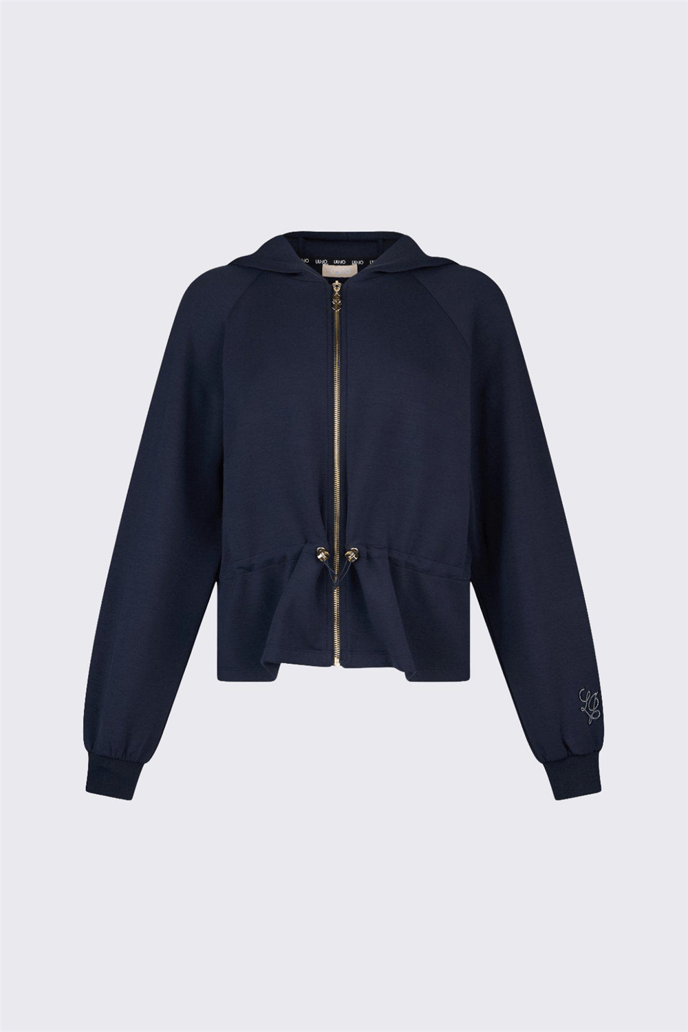 Liu Jo Ecs Felpa Aperta Kadın Kapüşonlu Sweatshirt
