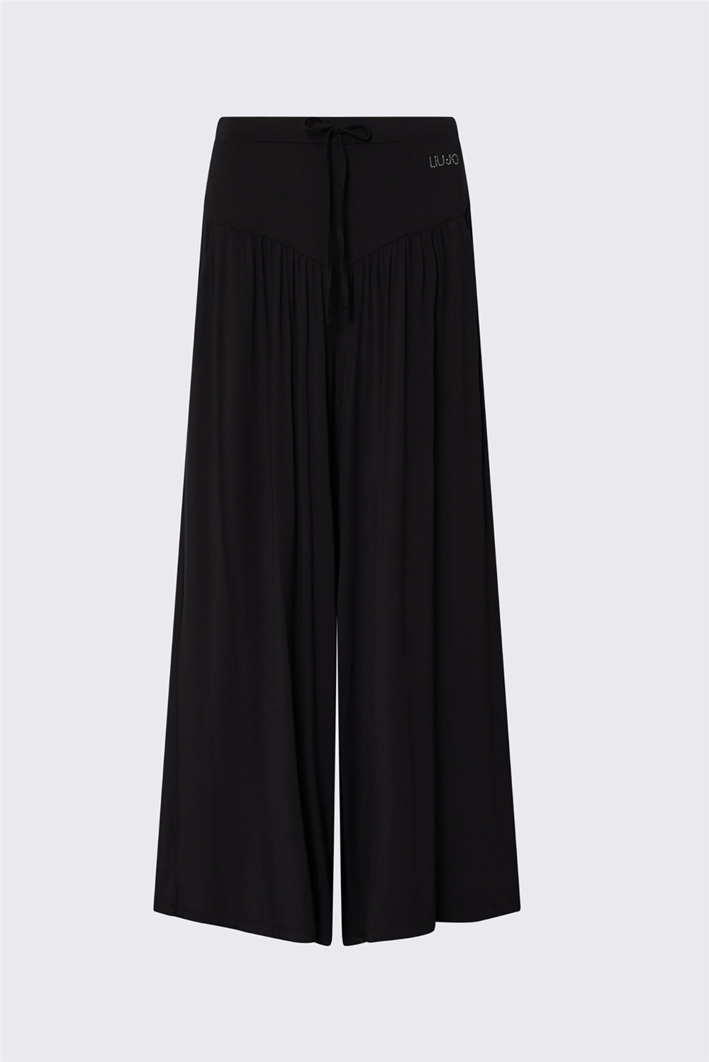 Liu Jo Ecs Pant.Jersey Lungo Kadın Plaj Pantolonu Siyah