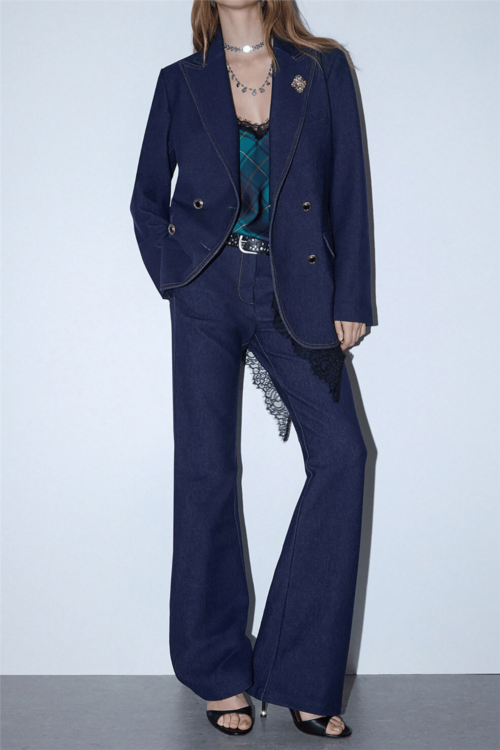 Liu Jo Giacca Denim Dandy Kadın Kot Mont Çok Renkli