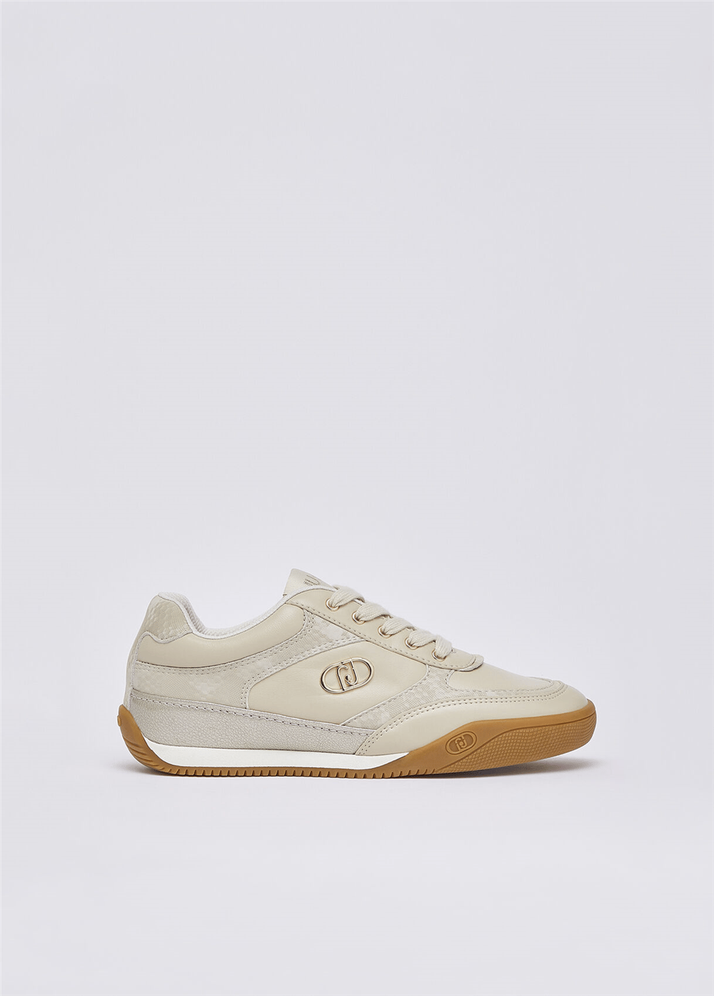Liu Jo Lewis 01 - Sneaker Calf Leather/Printed Black Kadın Sneaker Çok Renkli