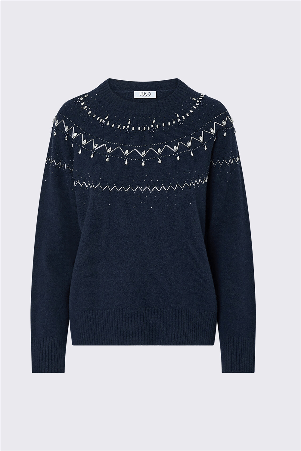 Liu Jo Maglia Chiusa M/L Kadın Kazak