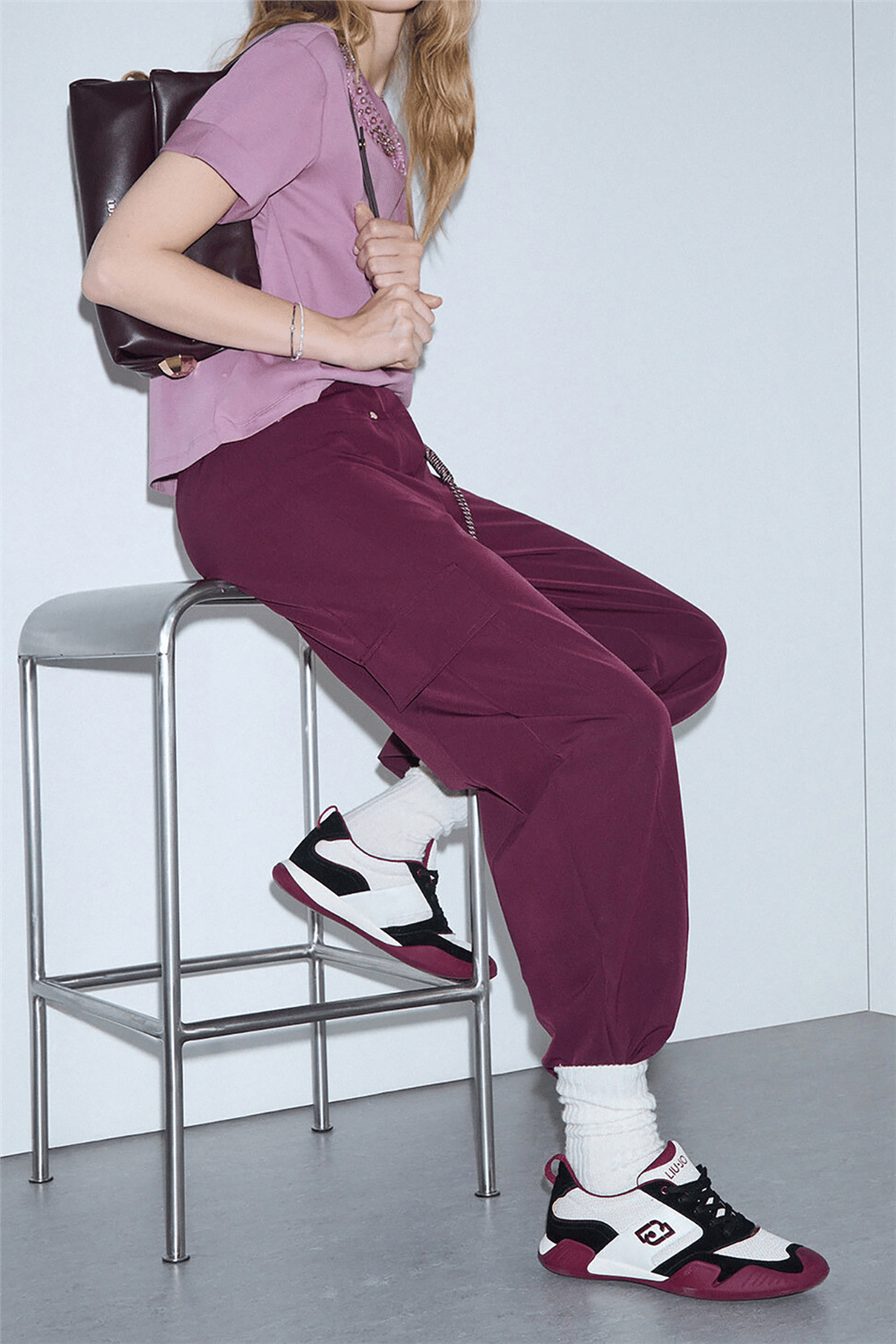 Liu Jo Pant.Ts Tpotf Lungo Kadın Pantolon