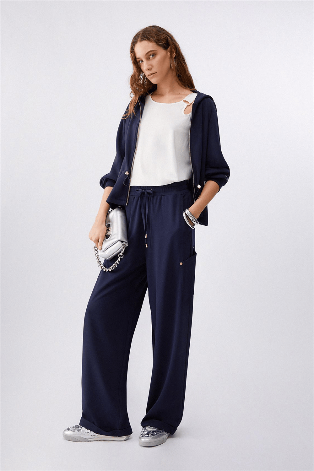 Liu Jo Pant.Jersey Lungo Kadın Eşofman Altı