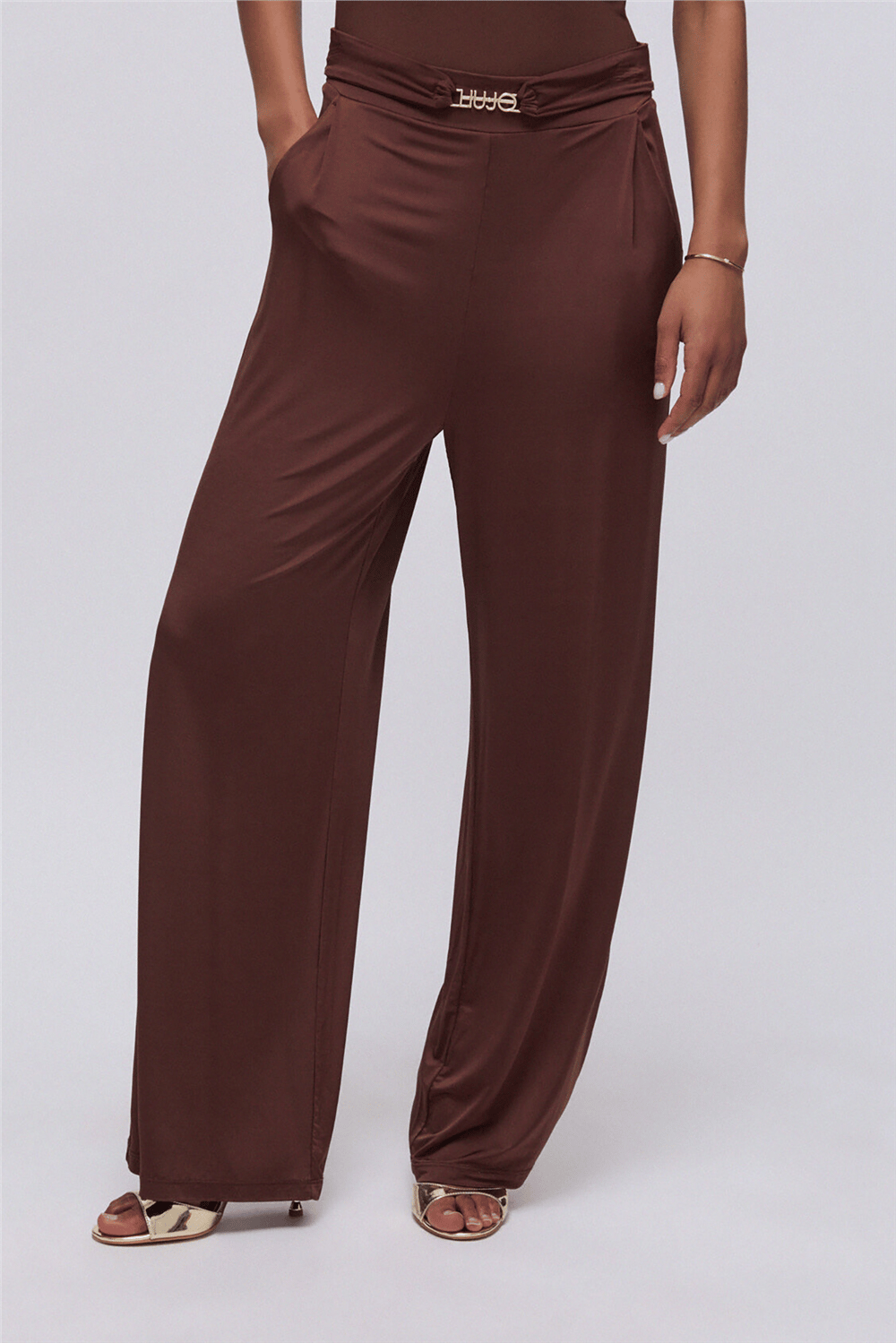 Liu Jo Pant Jersey Lungo Kadın Plaj Pantolonu Çok Renkli