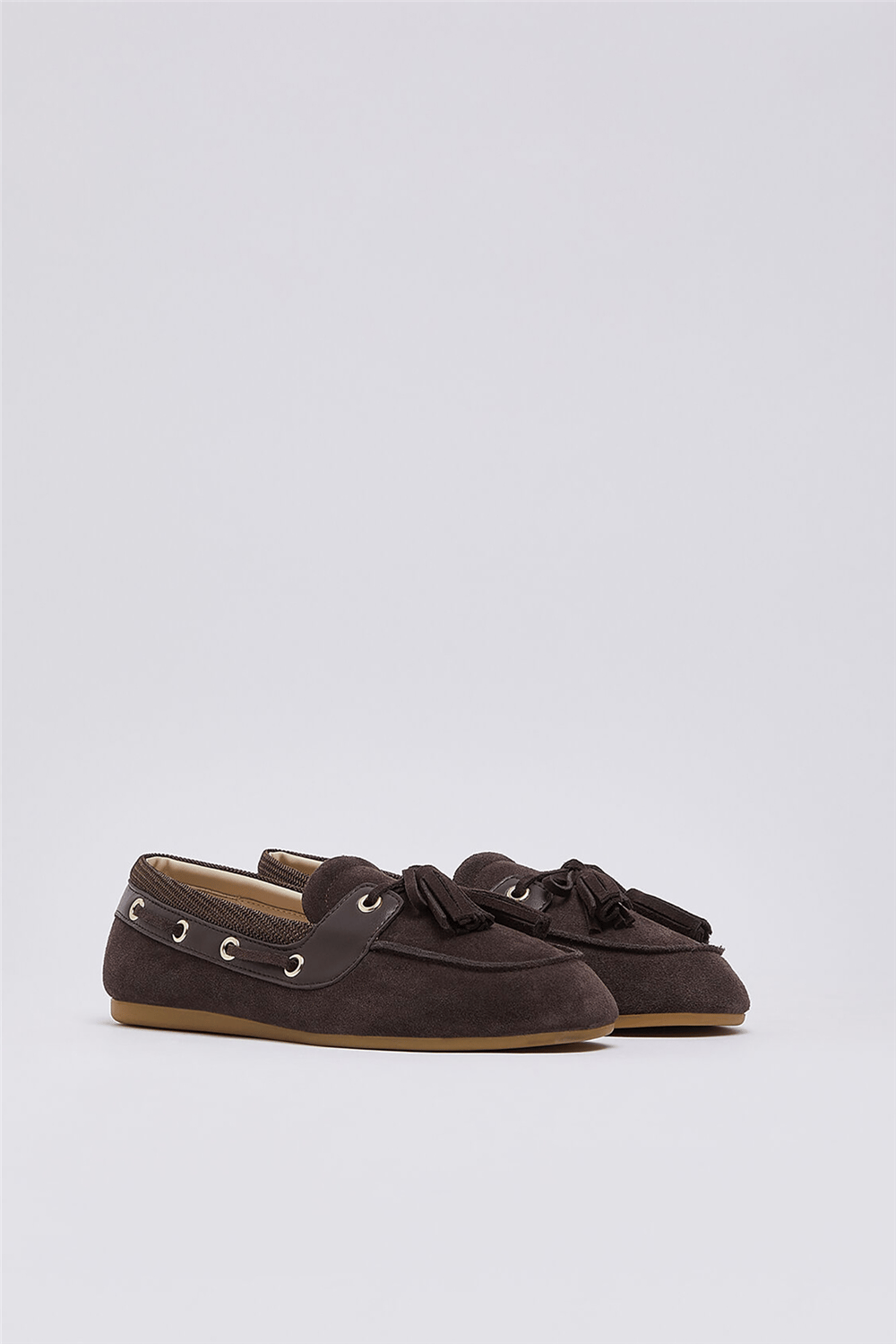 Liu Jo Skipper 03 - Mocassino Cow Suede/Brigthy Me Moka Kadın Loafer