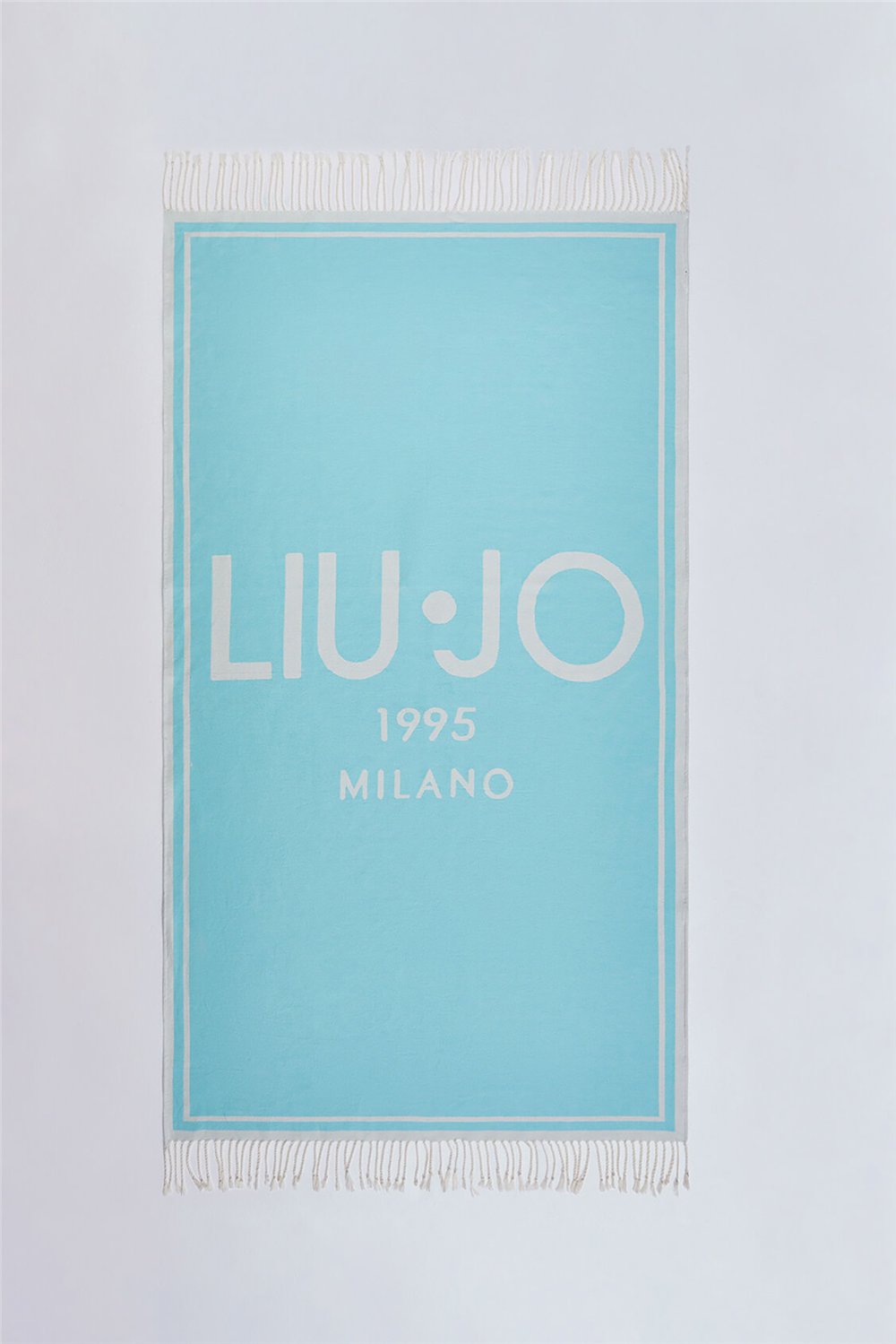 Liu Jo Telo Jacquard C/Peneri Kadın Havlu Çok Renkli