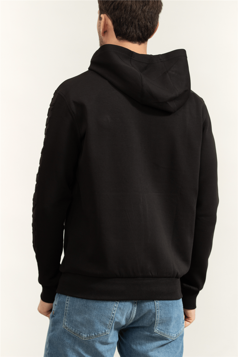 Plein Sport Embossed Hoodie Sweatjacket Erkek Kapüşonlu Sweatshirt