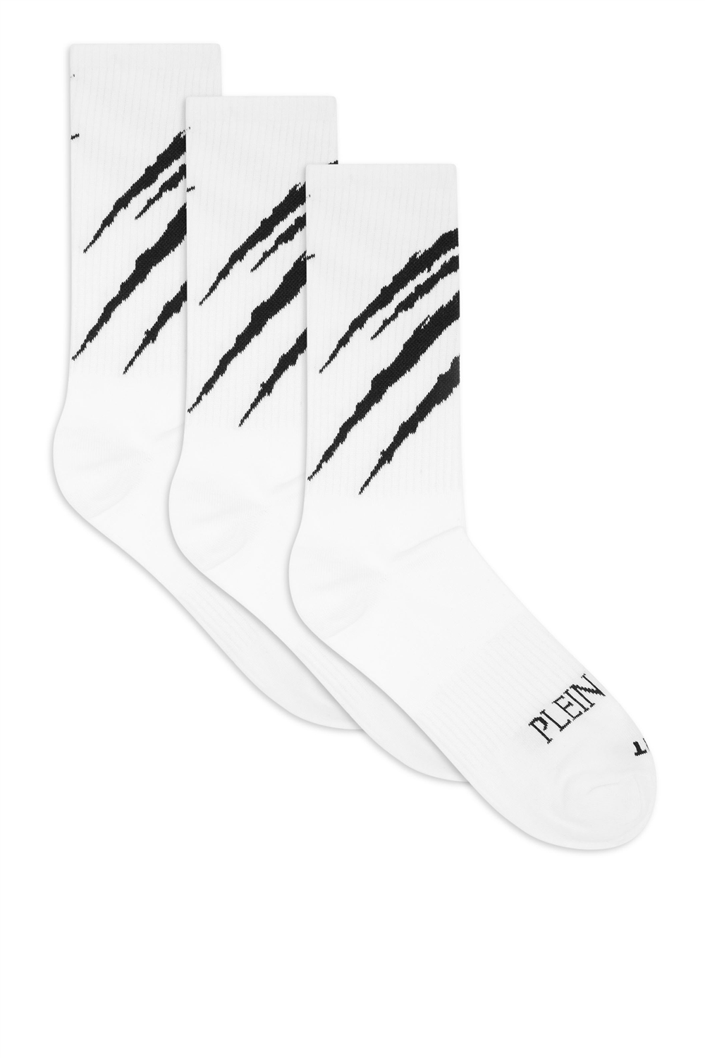 Plein Sport Socks Tri-Pack Scratch Unisex 3lü Çorap