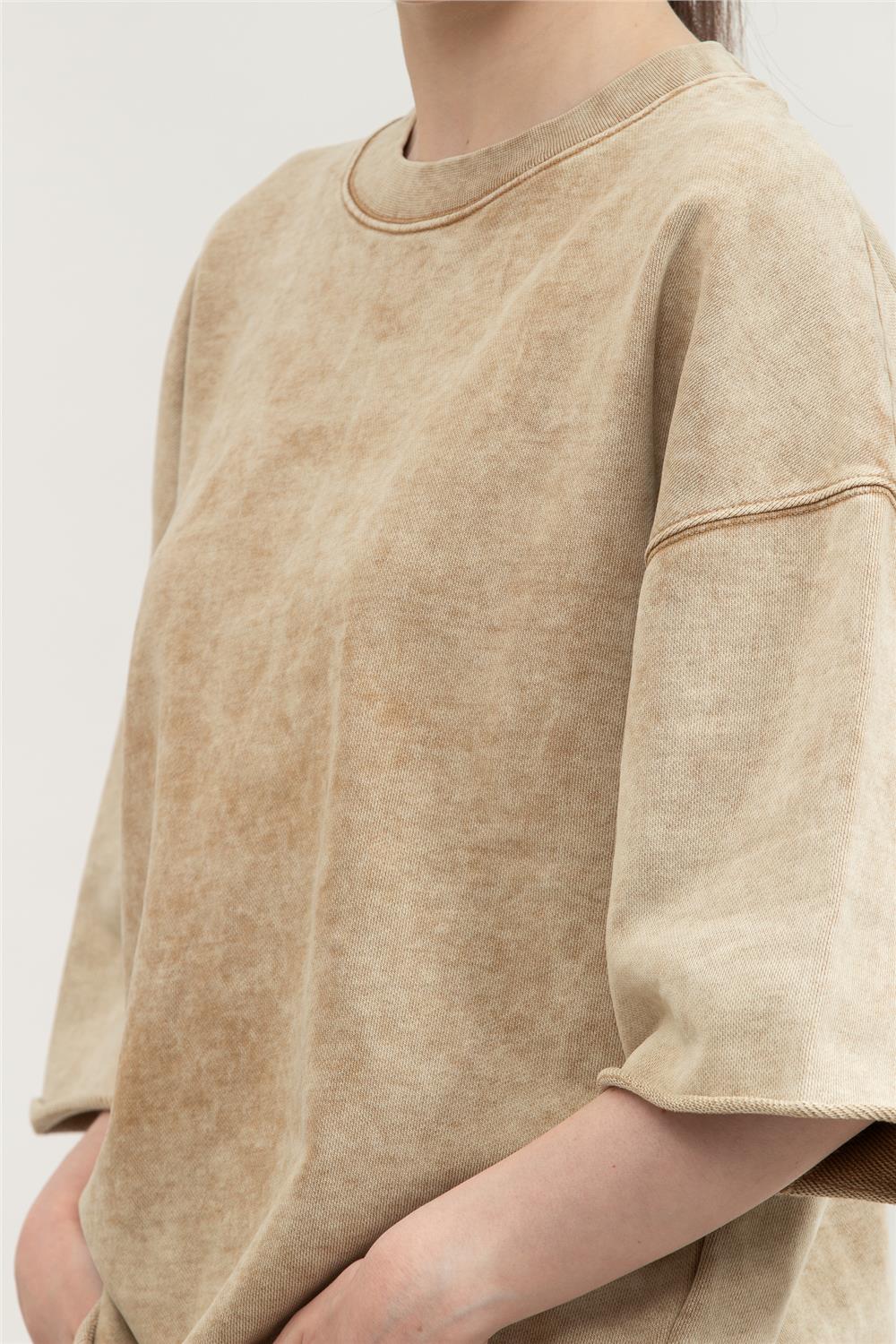 Replay Comfort Fit Kadın Bisiklet Yaka Sweatshirt