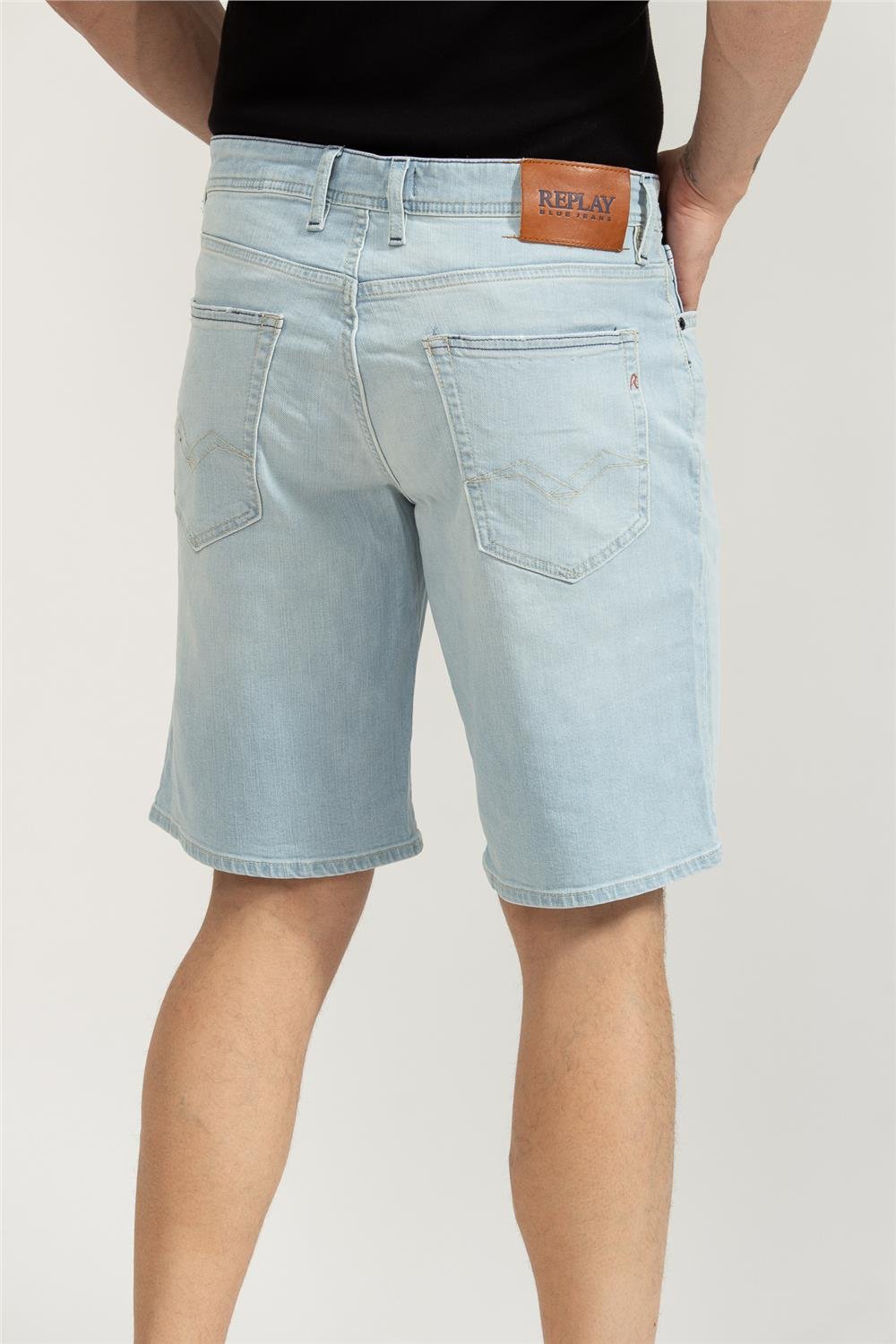 Replay Grover Short Straight Erkek Bermuda Şort