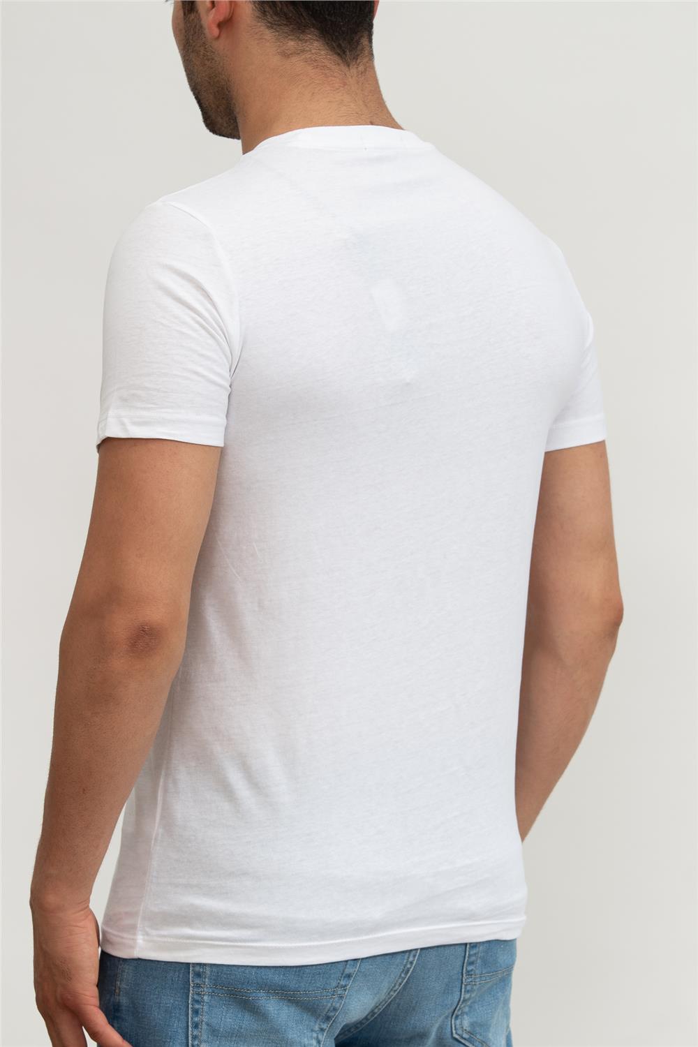Replay Regular Erkek Bisiklet Yaka T-Shirt
