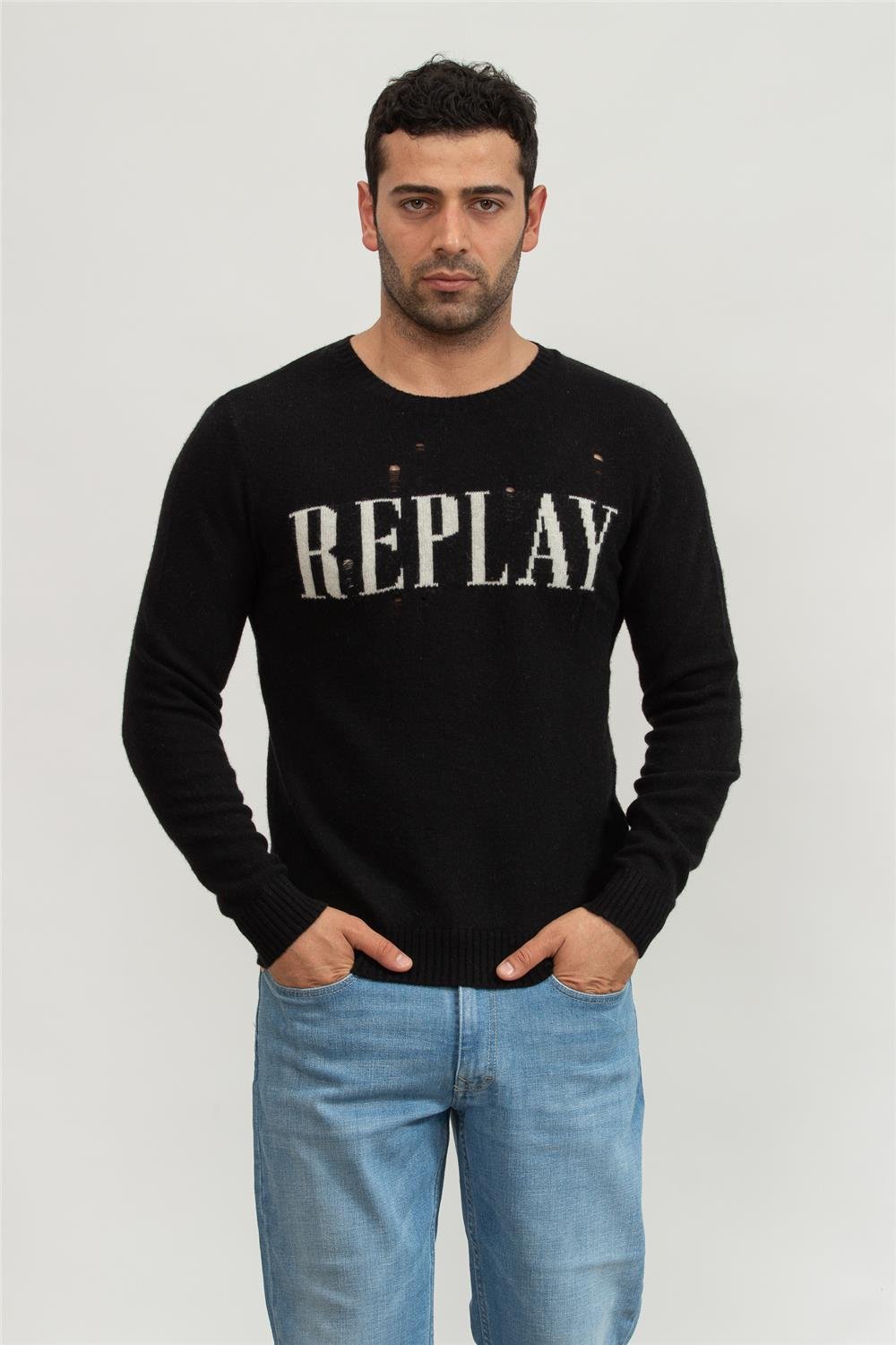 Replay Regular Erkek Triko