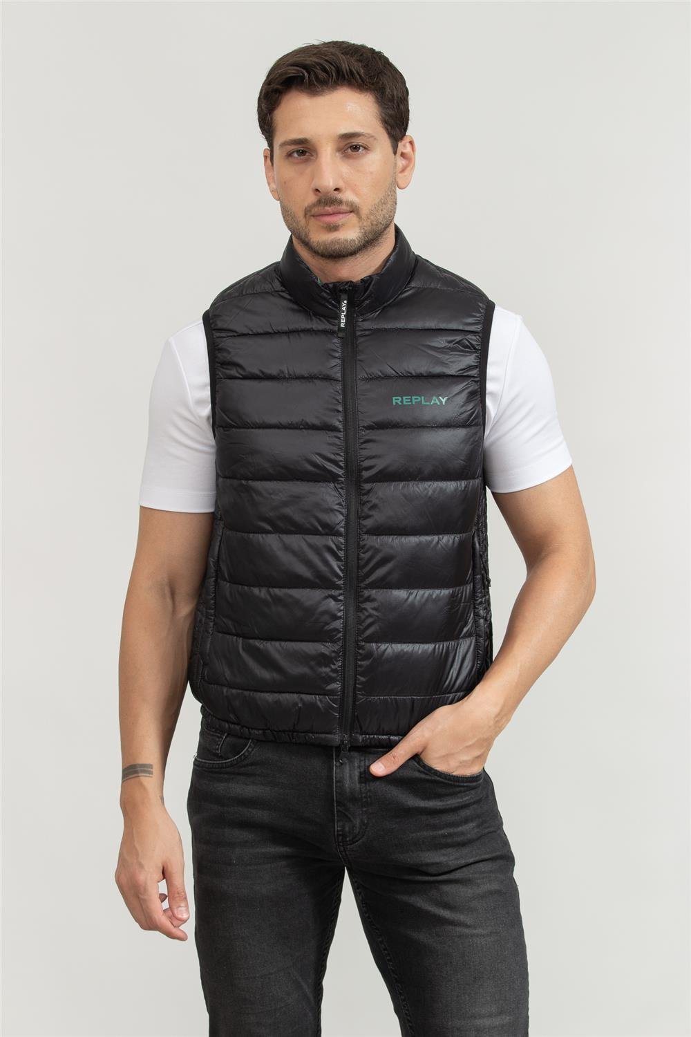 Replay Regular Erkek Yelek