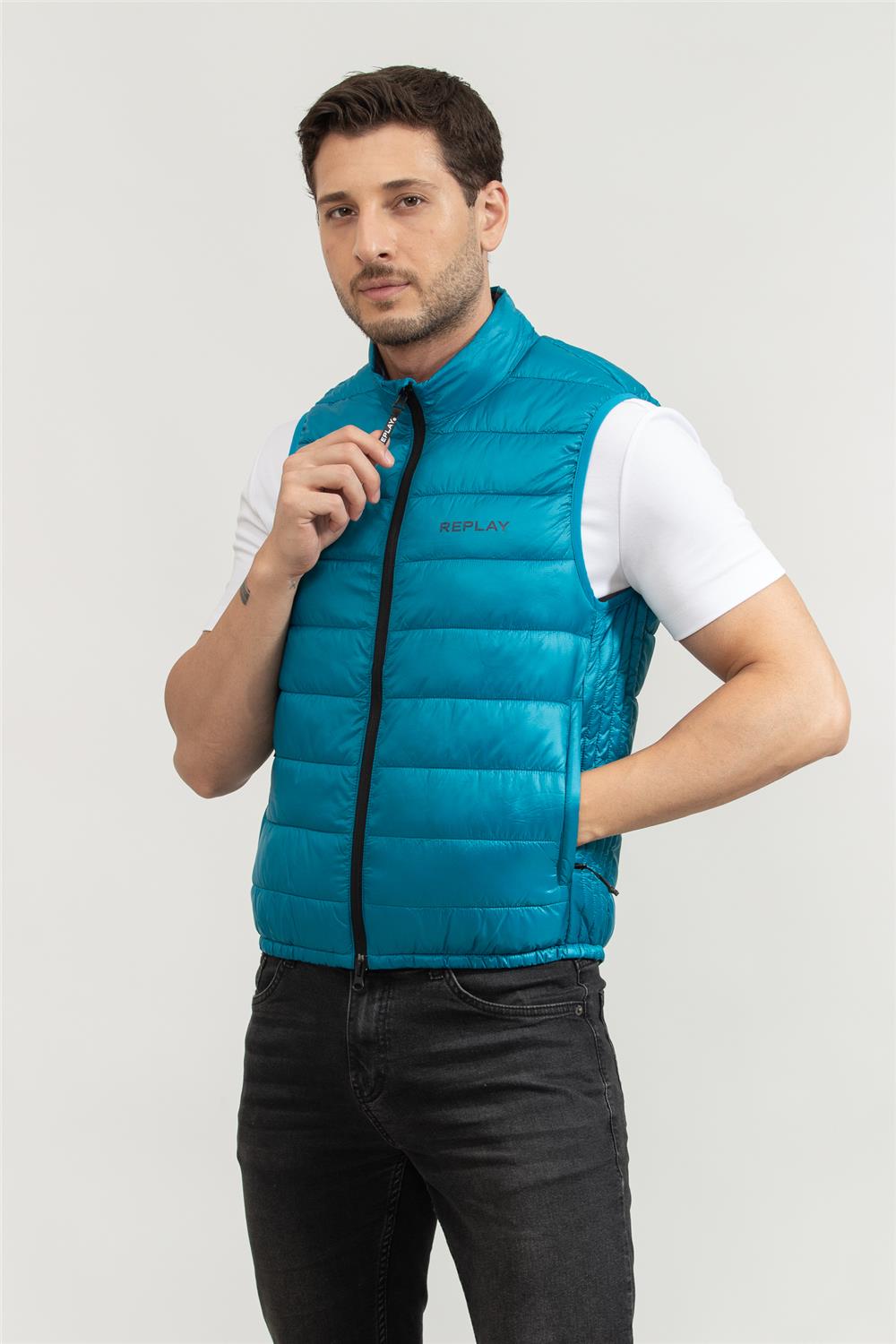 Replay Regular Erkek Yelek