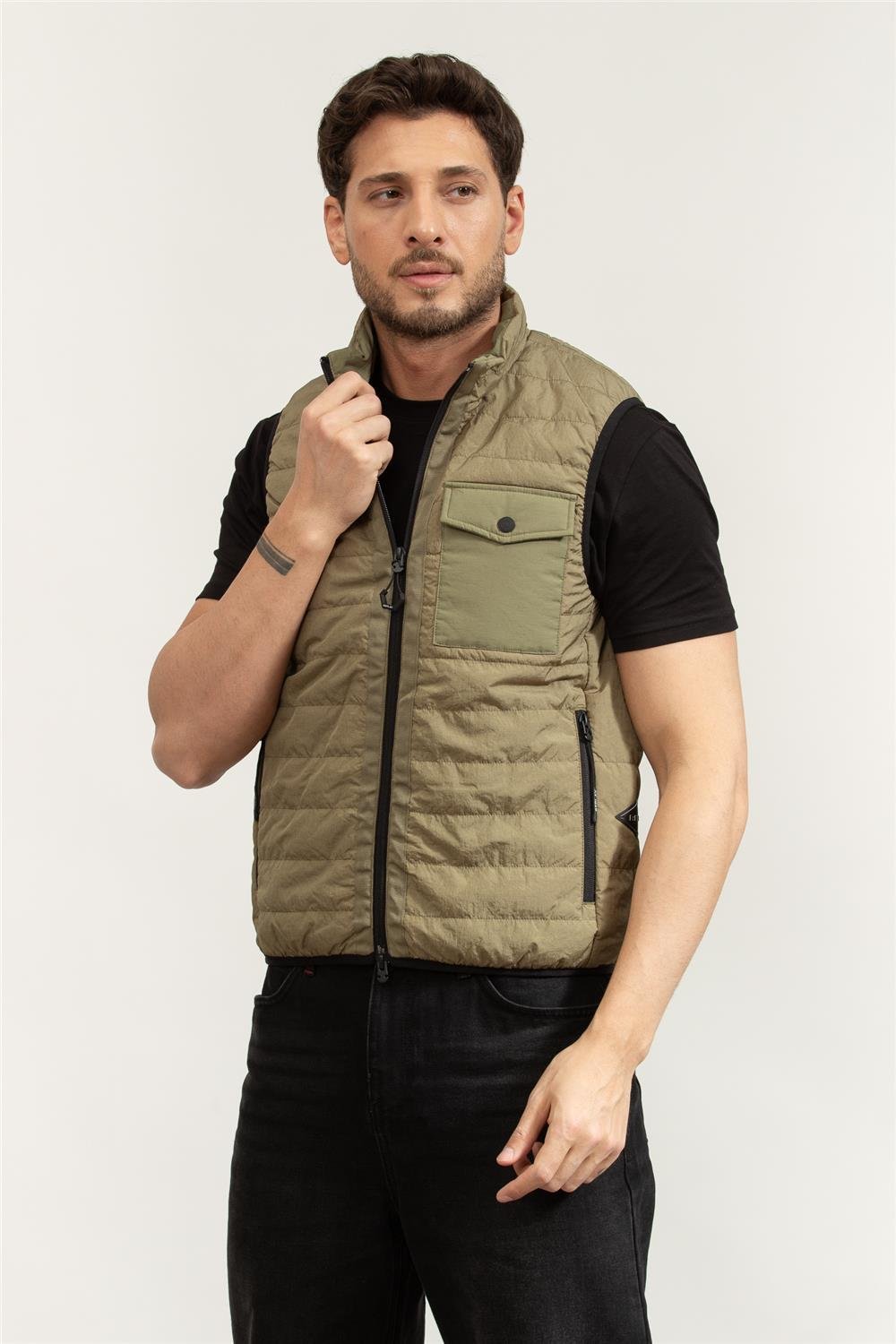 Replay Regular Slim Erkek Yelek