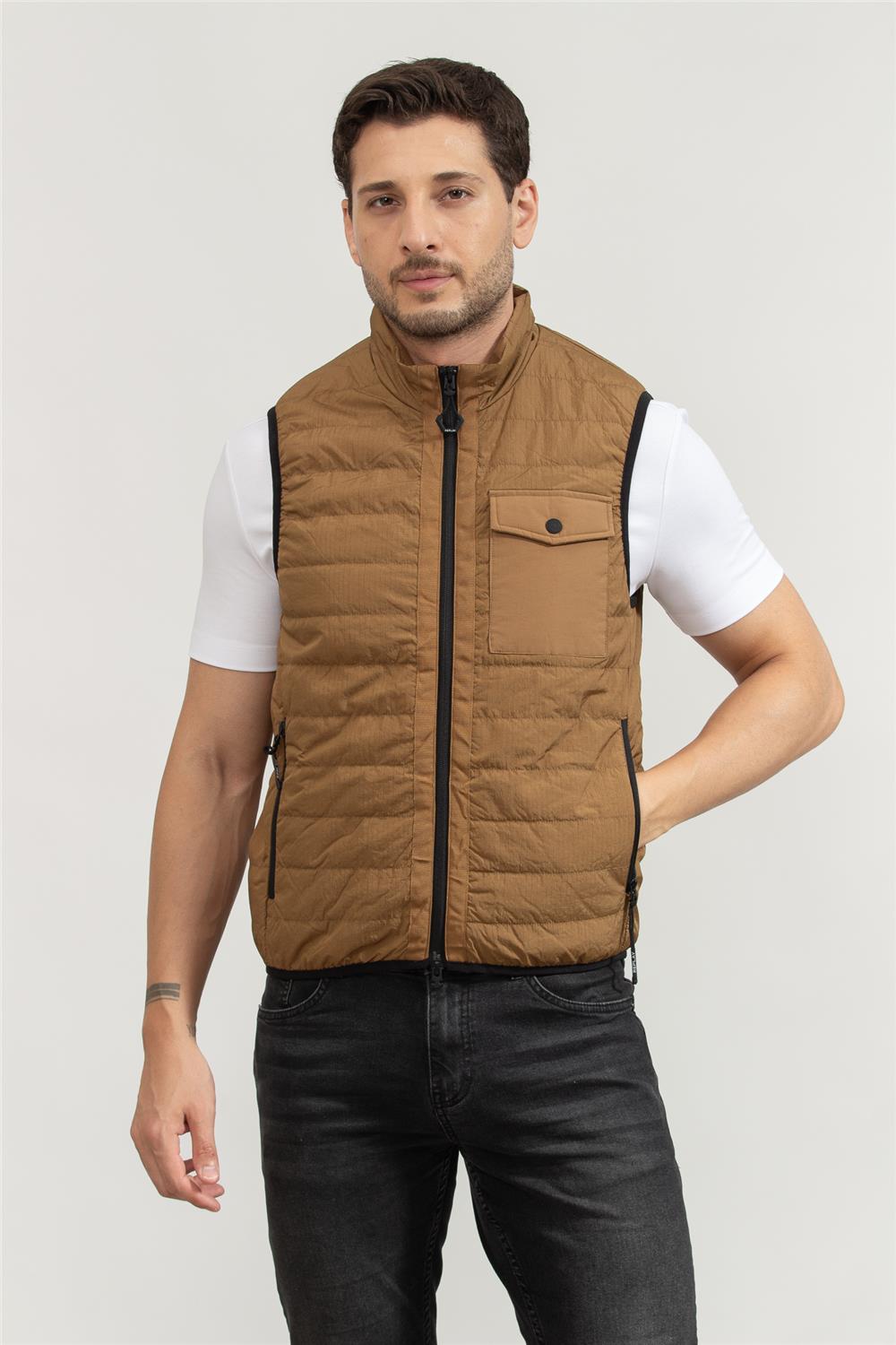 Replay Regular Slim Erkek Yelek