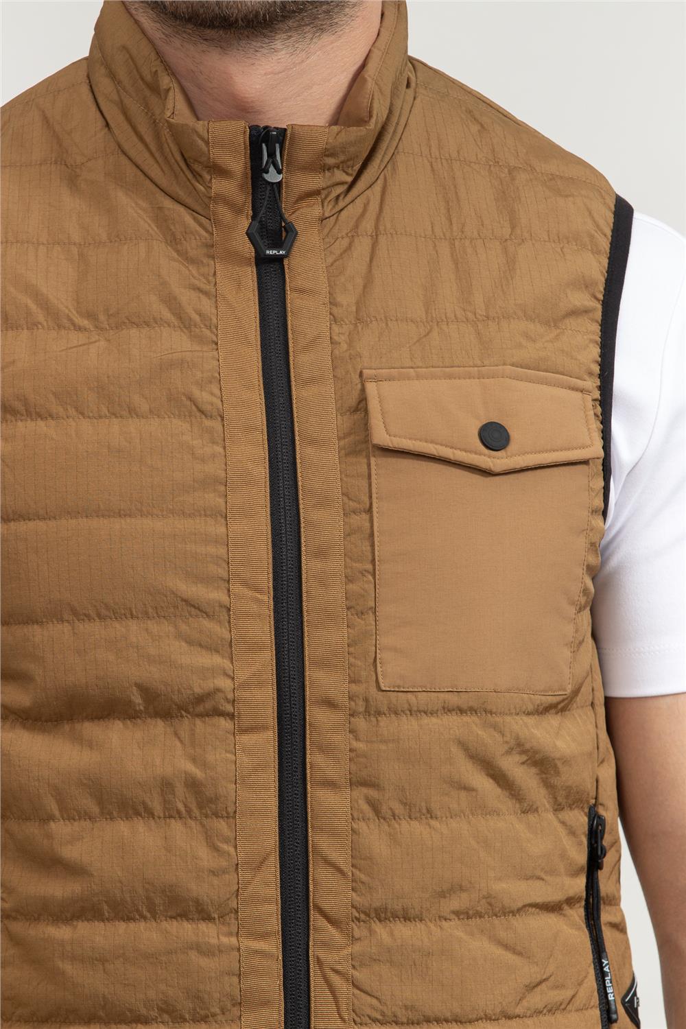 Replay Regular Slim Erkek Yelek