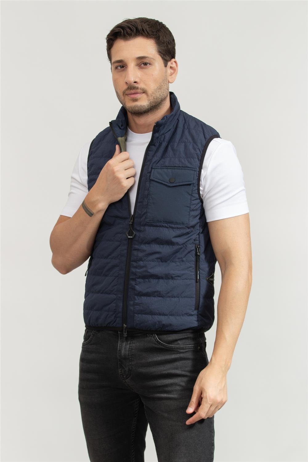 Replay Regular Slim Erkek Yelek