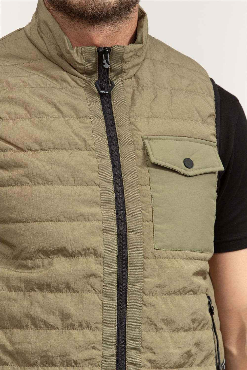 Replay Regular Slim Erkek Yelek