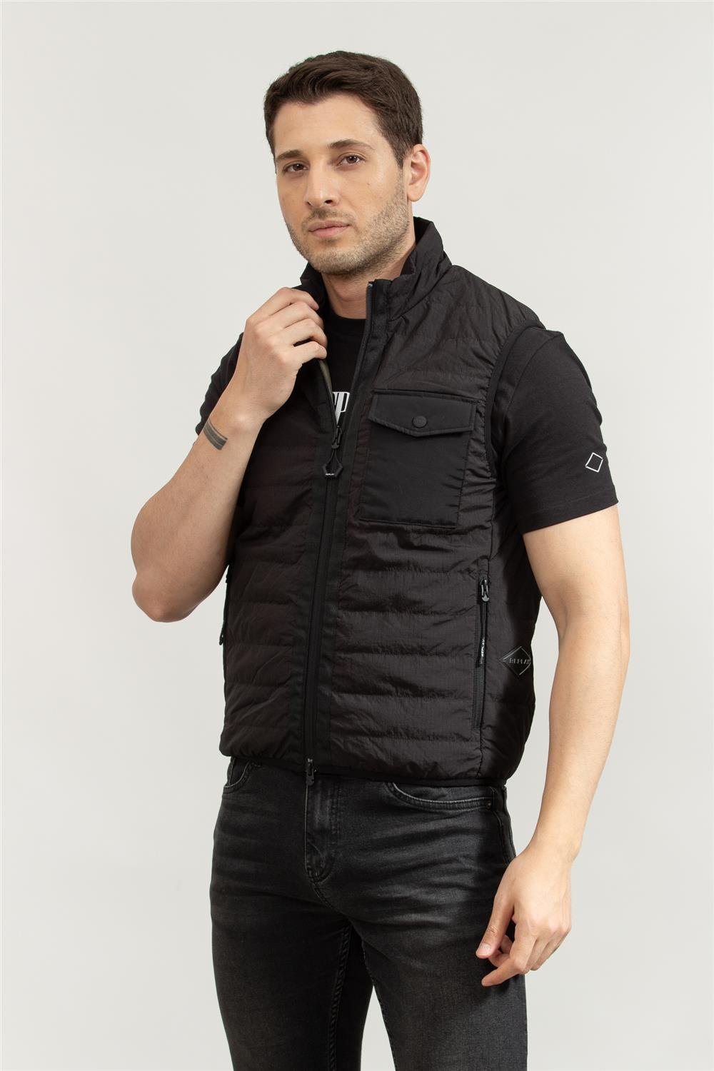 Replay Regular Slim Erkek Yelek