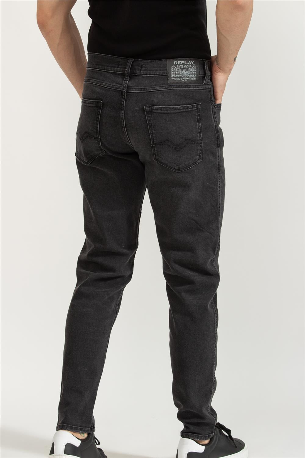 Replay Sandot Relaxed Tapered Erkek Jean Pantolon
