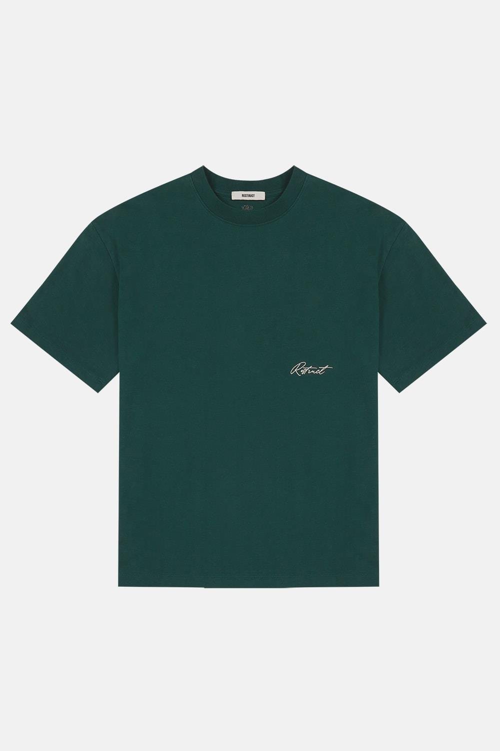 Restruct Erkek Bisiklet Yaka T-Shirt