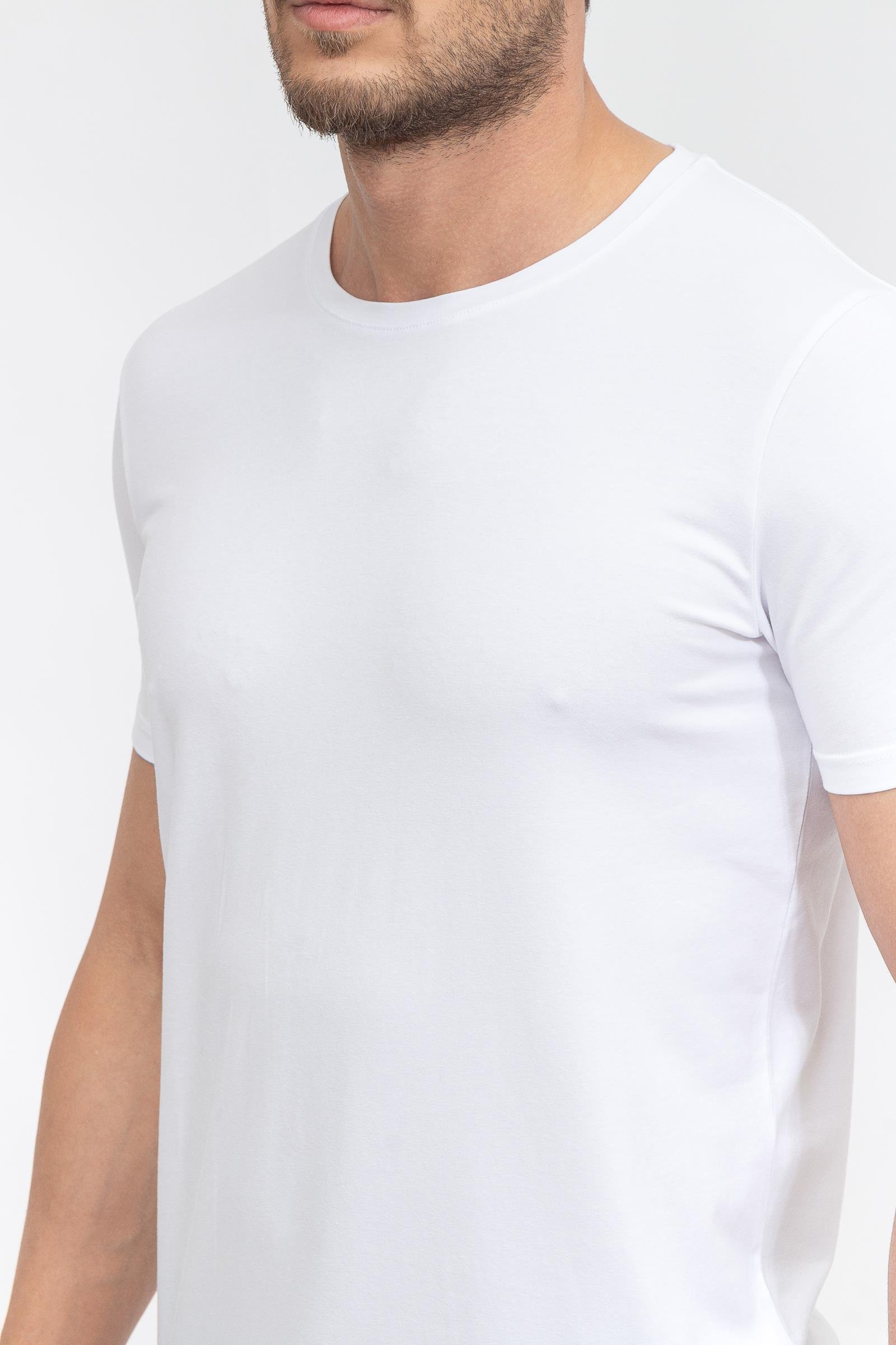 Stamati's Erkek Bisiklet Yaka T-Shirt