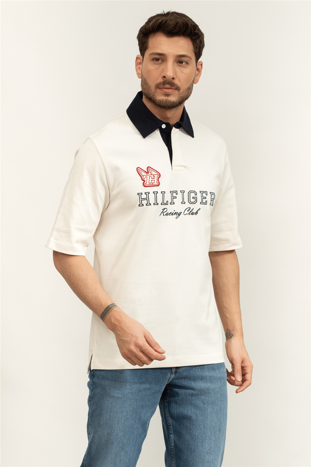 Tommy Hilfiger Athleisure Rugby Classic Polo Erkek Polo Yaka T-Shirt
