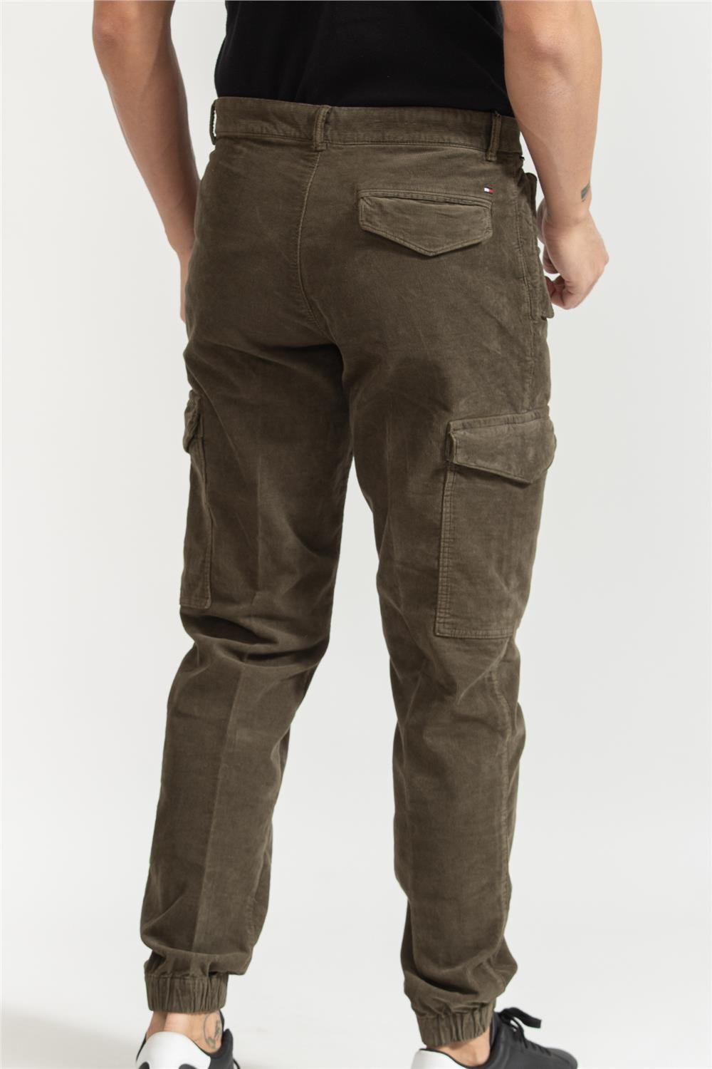 Tommy Hilfiger Cargo Corduroy Erkek Jogger Pantolon