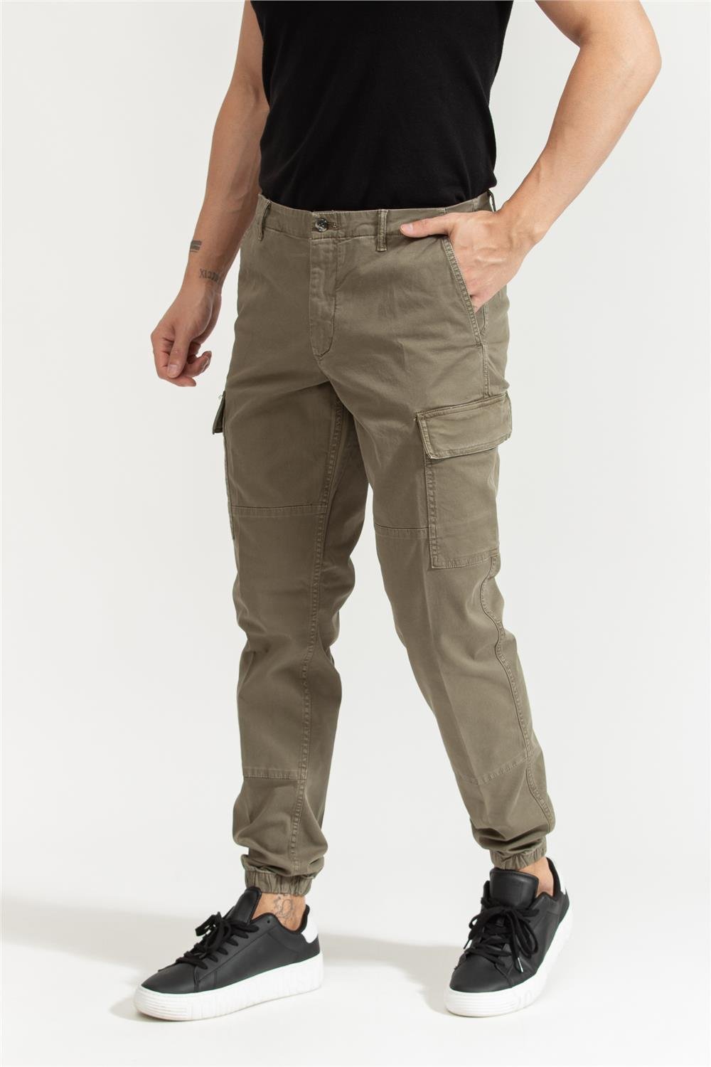 Tommy Hilfiger Chelsea Cargo Gabardine Gmd Erkek Chino Pantolon
