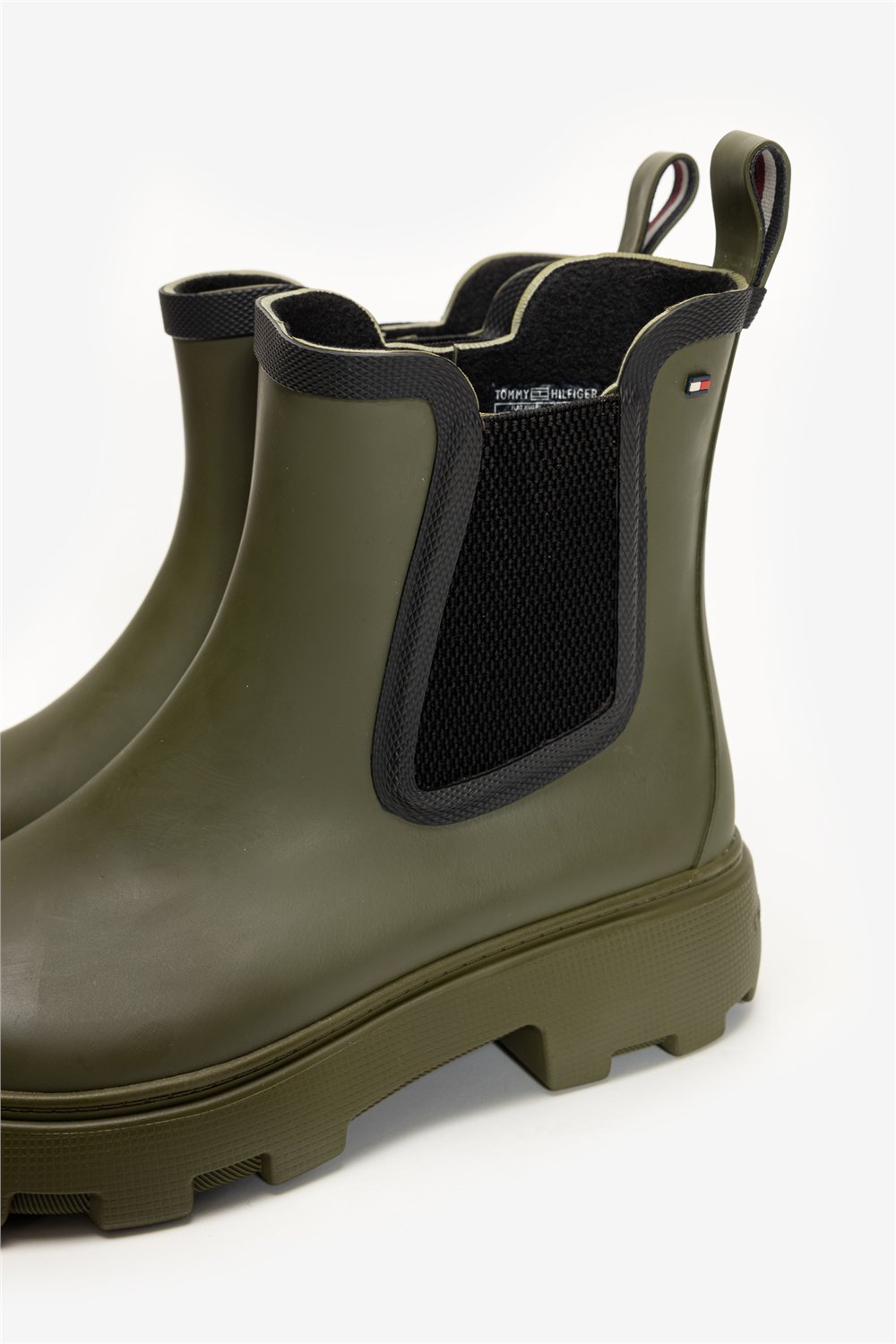 Tommy Hilfiger Flag Ankle Rainboot Warm Lining Kadın Bot
